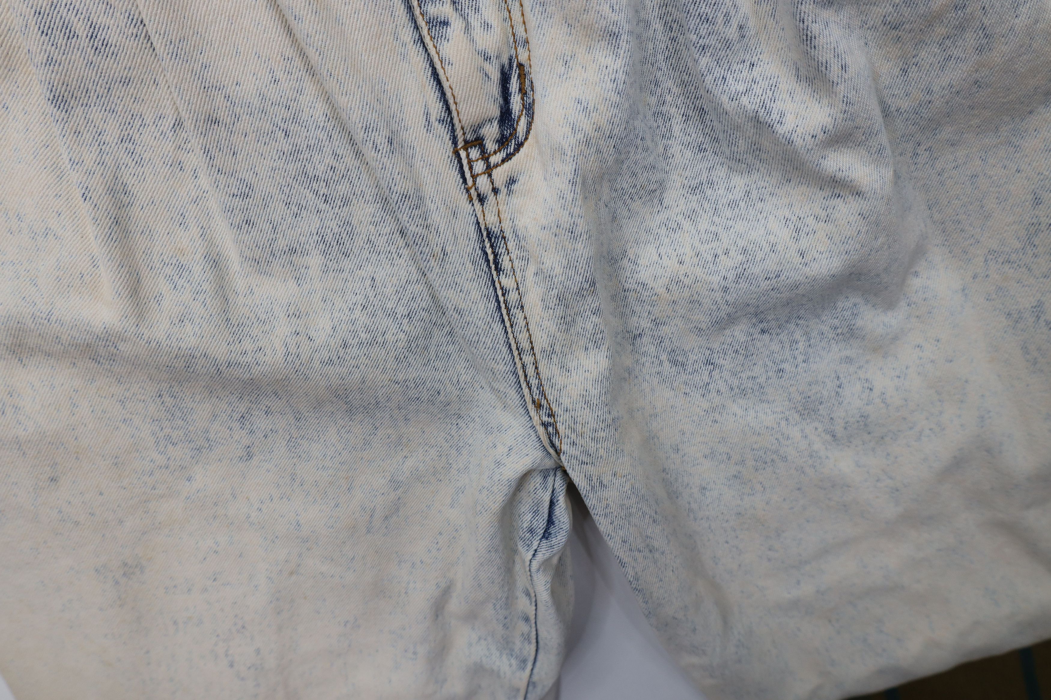 Vintage Deadstock Vintage 80s 90s Streetwear High Waist Acid Jeans Size US 34 / EU 50 - 6 Thumbnail