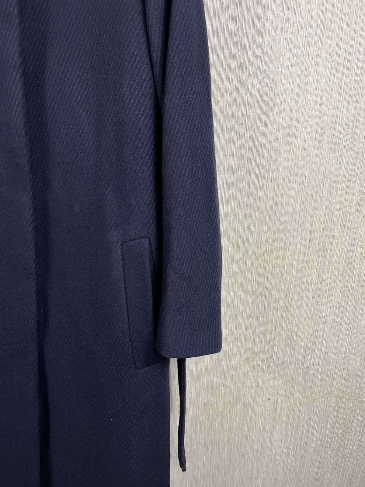 Designer × Filippa K Filippa K AW16 Iza wool belt coat navy designer Size M / US 6-8 / IT 42-44 - 5 Thumbnail