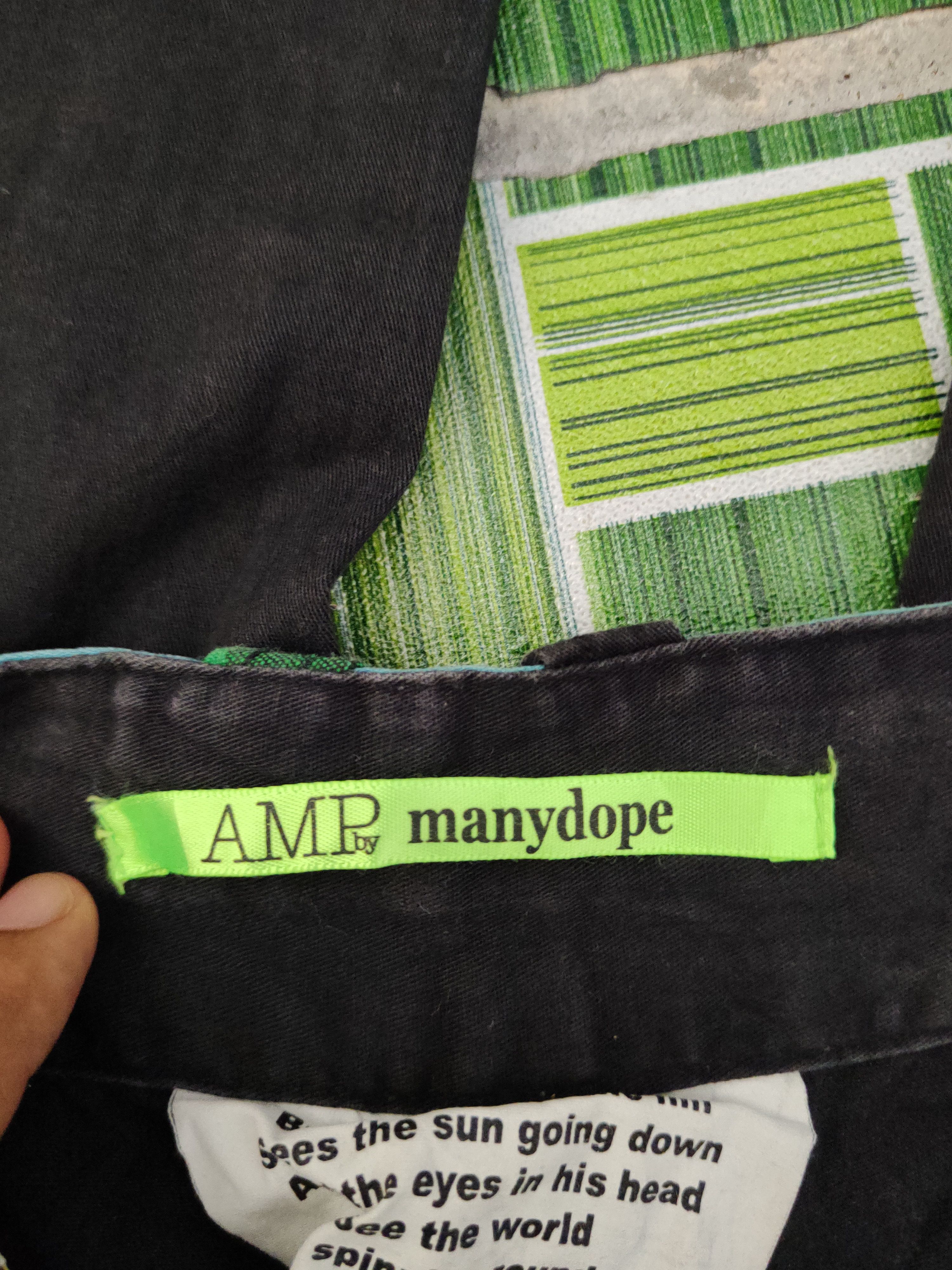 Japanese Brand DL Amp Black Multipocket Cargo Pants #2378 Size US 31 - 16 Thumbnail