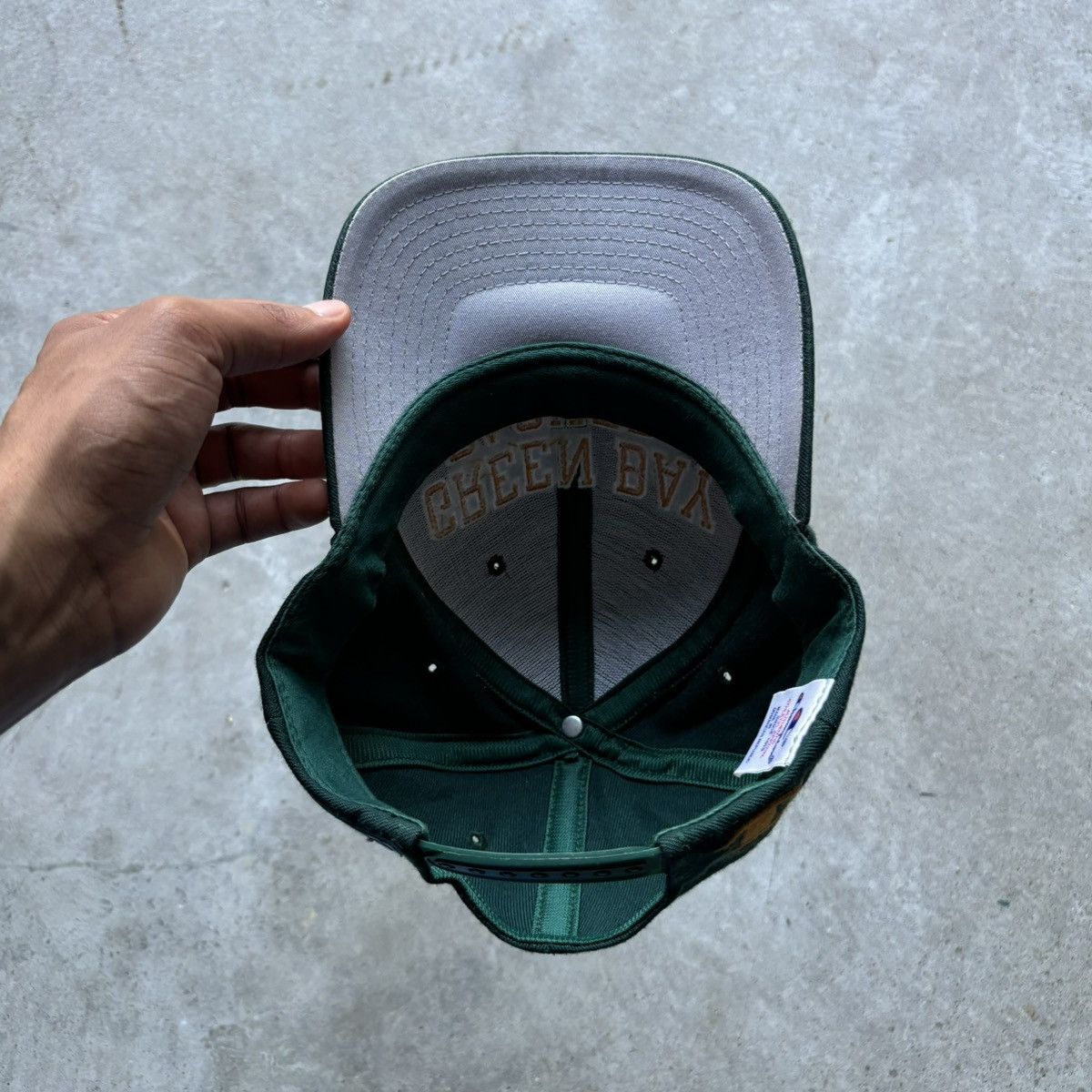 Champion × NFL × Vintage vintage 90s CHAMPION NFL GREEN BAY PACKERS Spellout Logo hat Size ONE SIZE - 8 Thumbnail