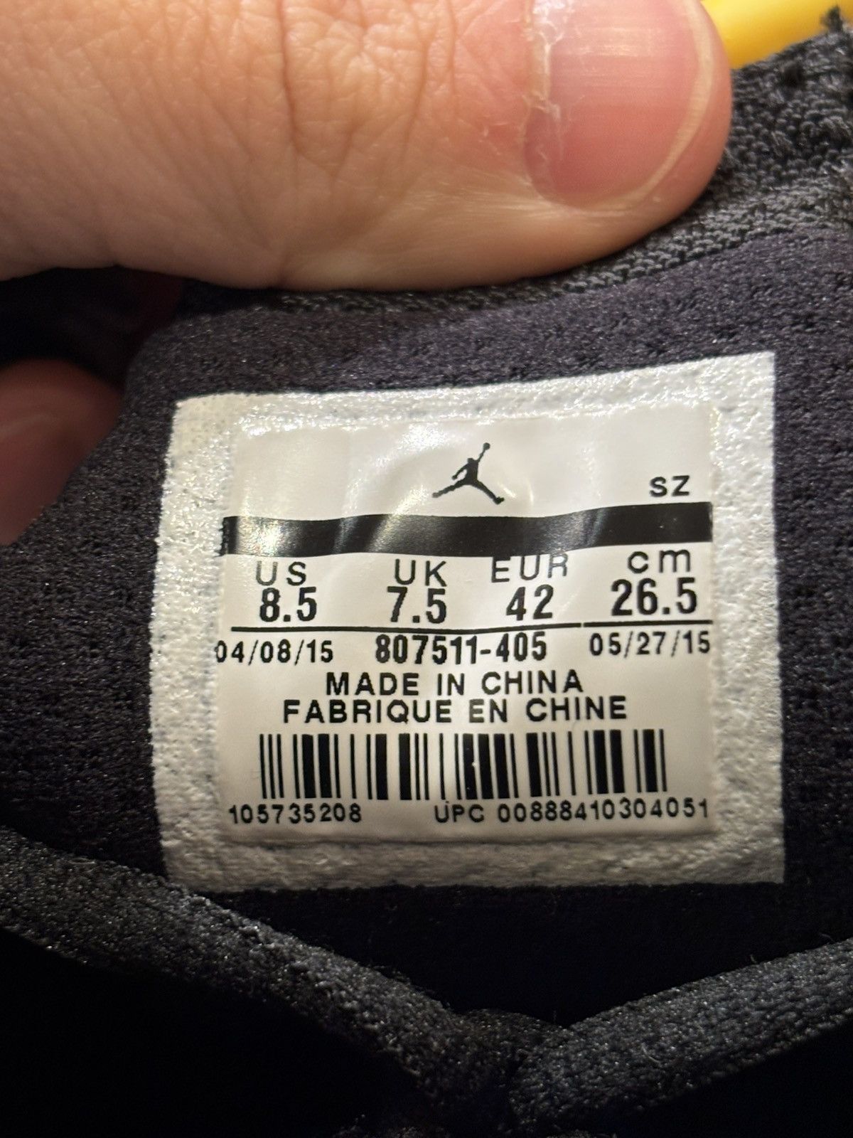 Jordan Brand Jordan 14 Retro Low Laney (2015) Size US 8.5 / EU 41-42 - 7 Thumbnail