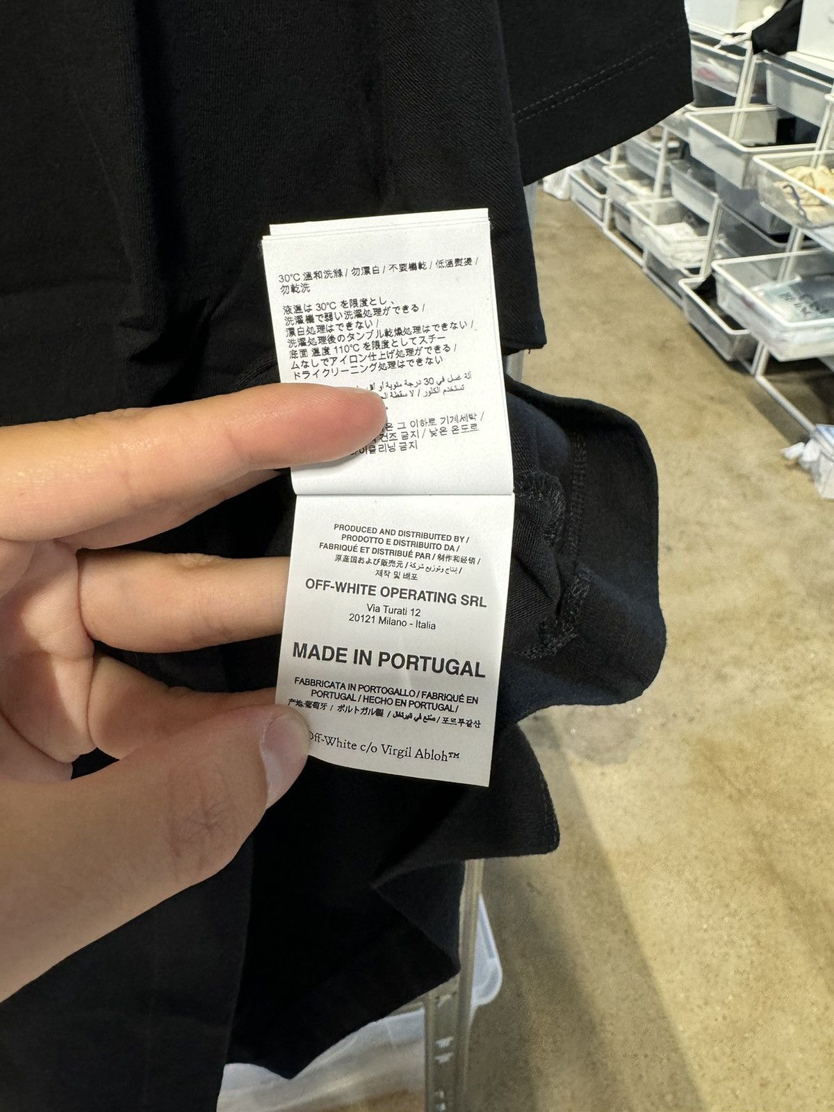 Off-White Off-White Imaginary FM T-Shirt RARE NEW 450$ Size US M / EU 48-50 / 2 - 5 Thumbnail