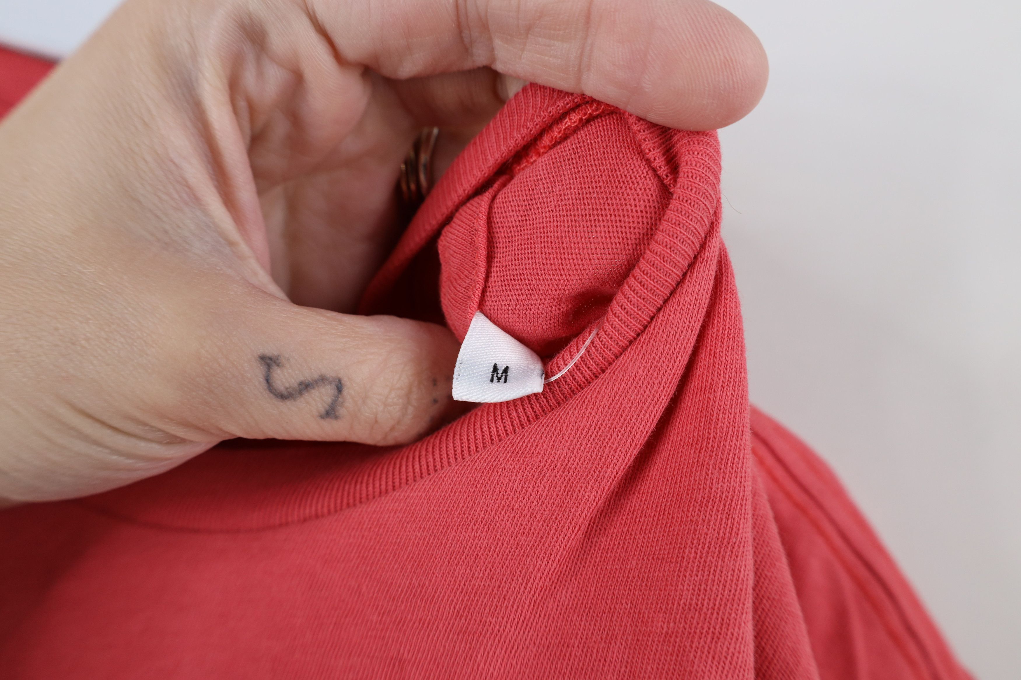 J.Crew New J Crew Stonewash Knit Short Sleeve T-Shirt Red Cotton Size US M / EU 48-50 / 2 - 7 Thumbnail
