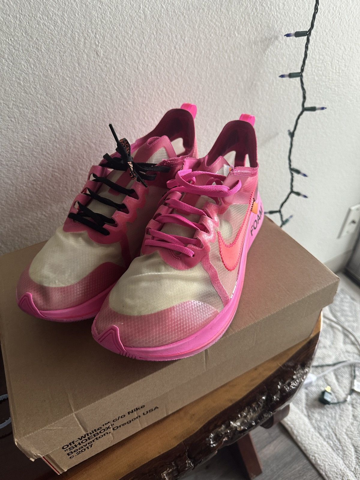 offwhite nike pink