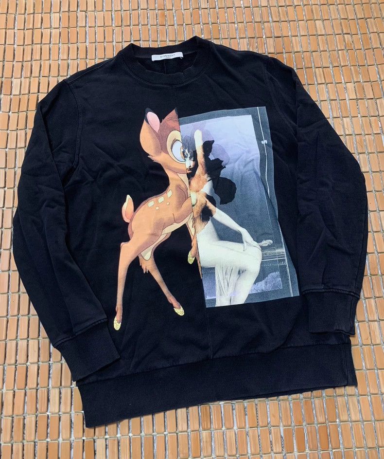 Givenchy Givenchy Bambi patchwork sweatshirt | Grailed
