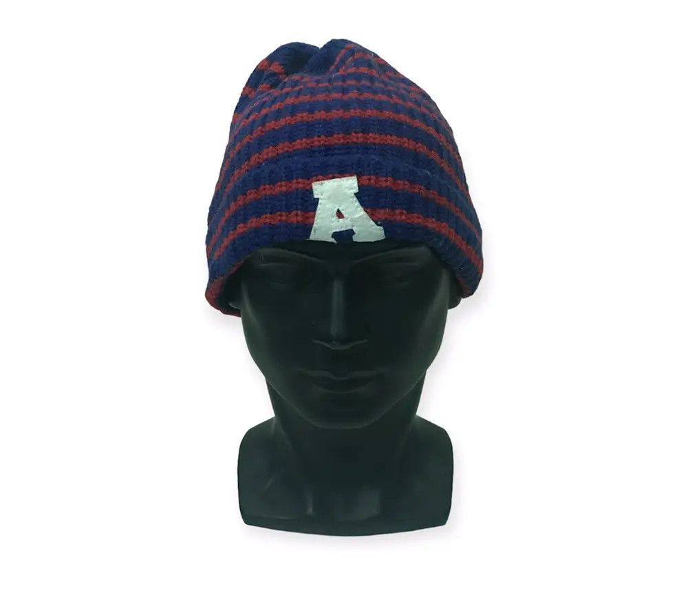 Japanese Brand Japanese Brand RCWB Stripe Beanie Hat Size ONE SIZE - 1 Thumbnail