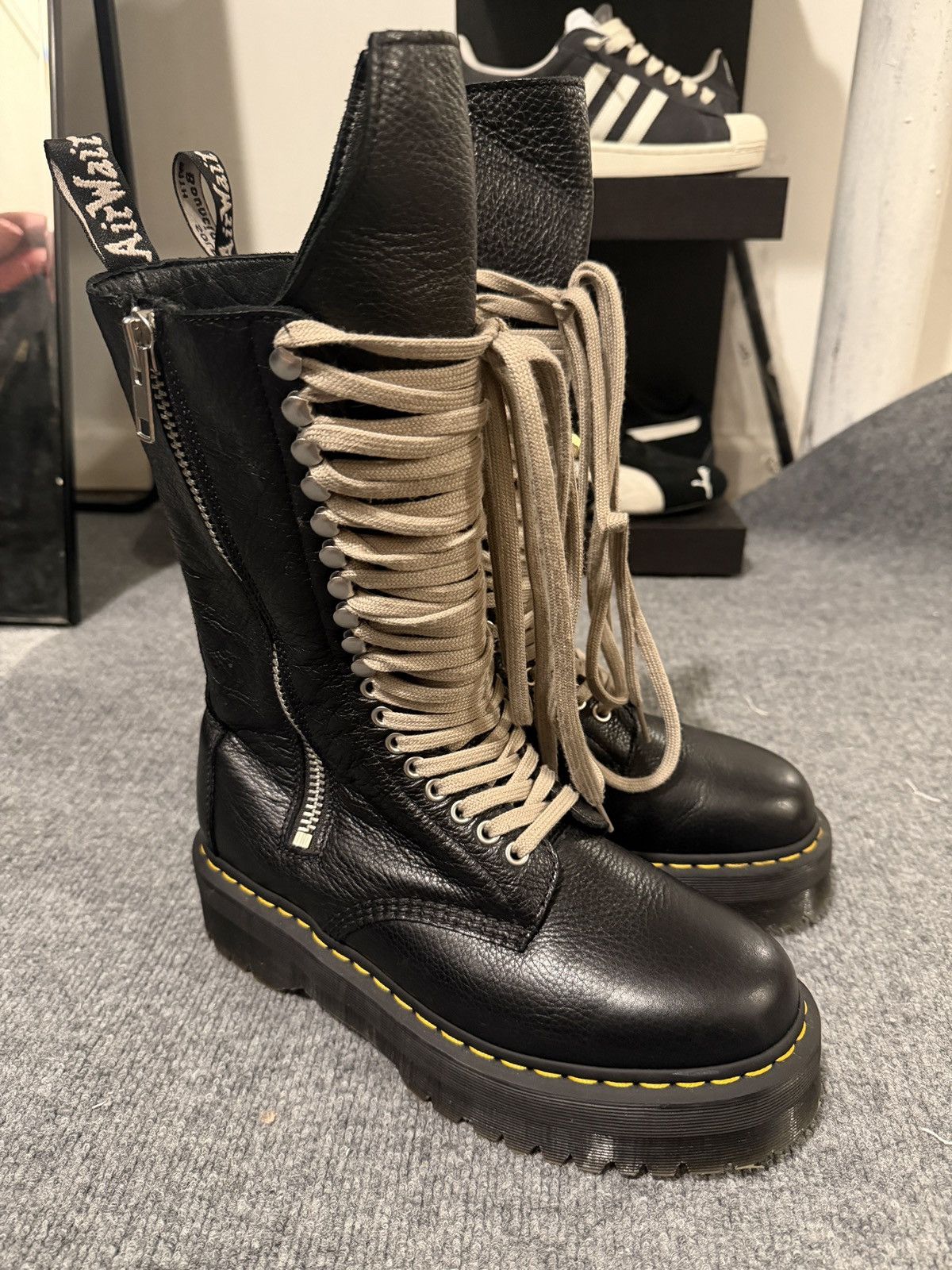 最終値下げ‼️rick owens×dr.martens 1918 size41 Dr. Martens 1918