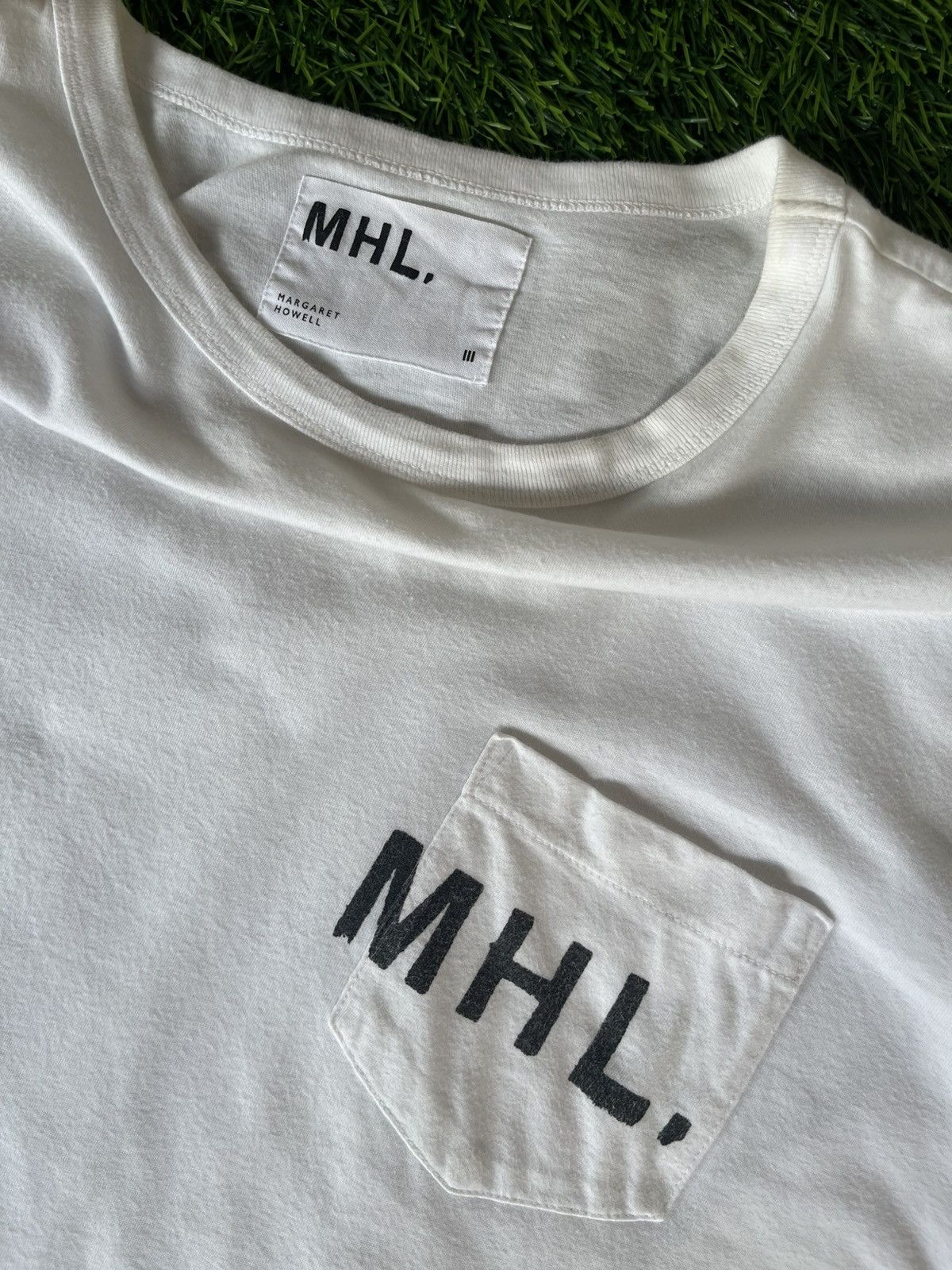 Margaret Howell Vintage’y2k🔥MARGARET HOWELL🔥Plain Pocket White Tshirt Size US M / EU 48-50 / 2 - 12 Thumbnail