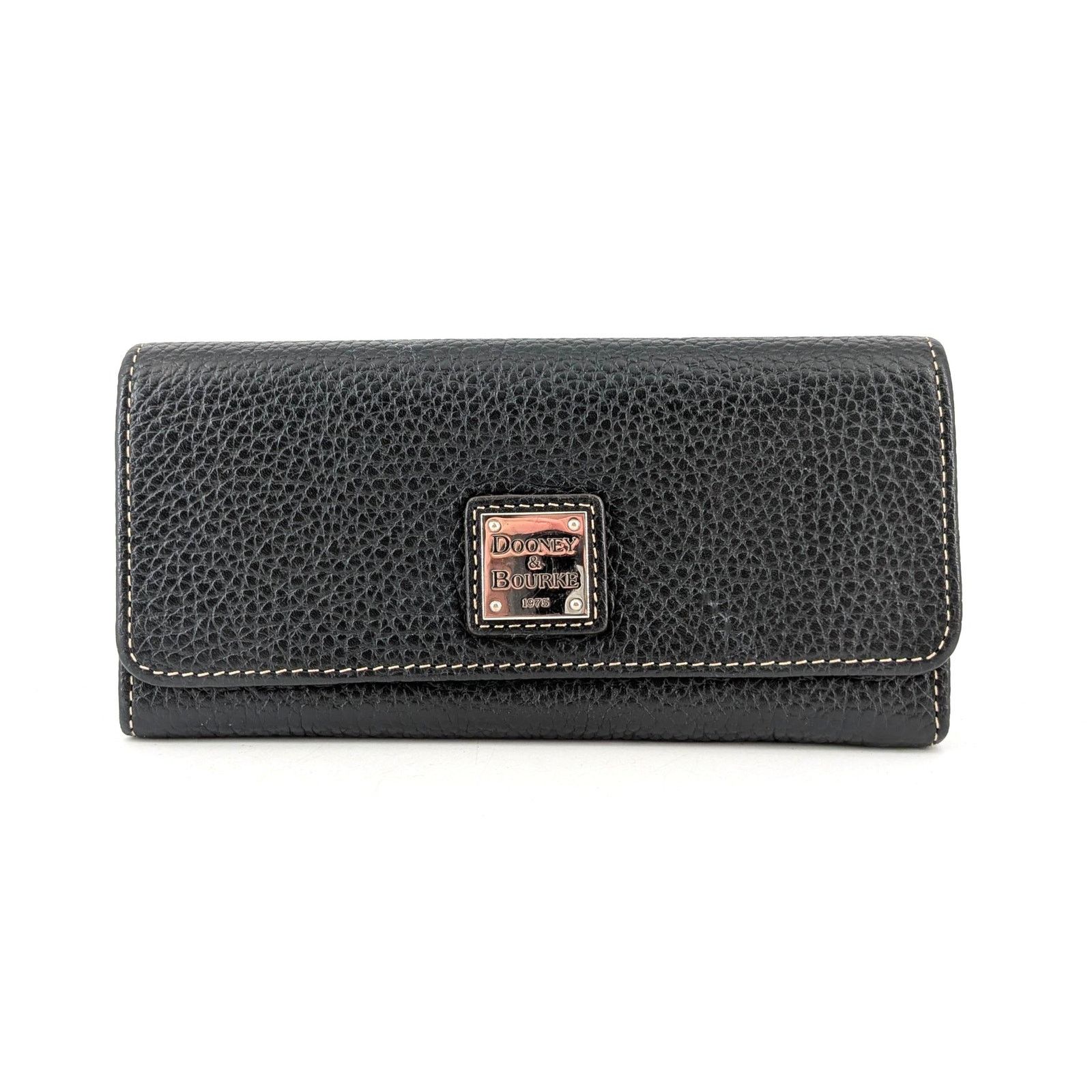 Dooney & Bourke Dooney & Bourke Pebble Grain Leather Bifold Wallet Vintage Size ONE SIZE - 5 Thumbnail