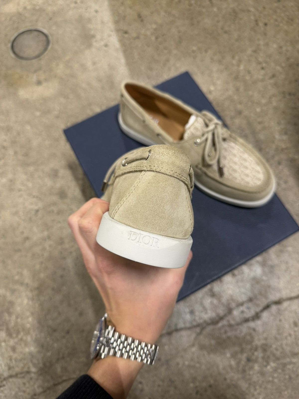 Dior Dior Granville Suede Oblique Loafers NEW 1100$ Size US 9.5 / EU 42-43 - 2 Thumbnail