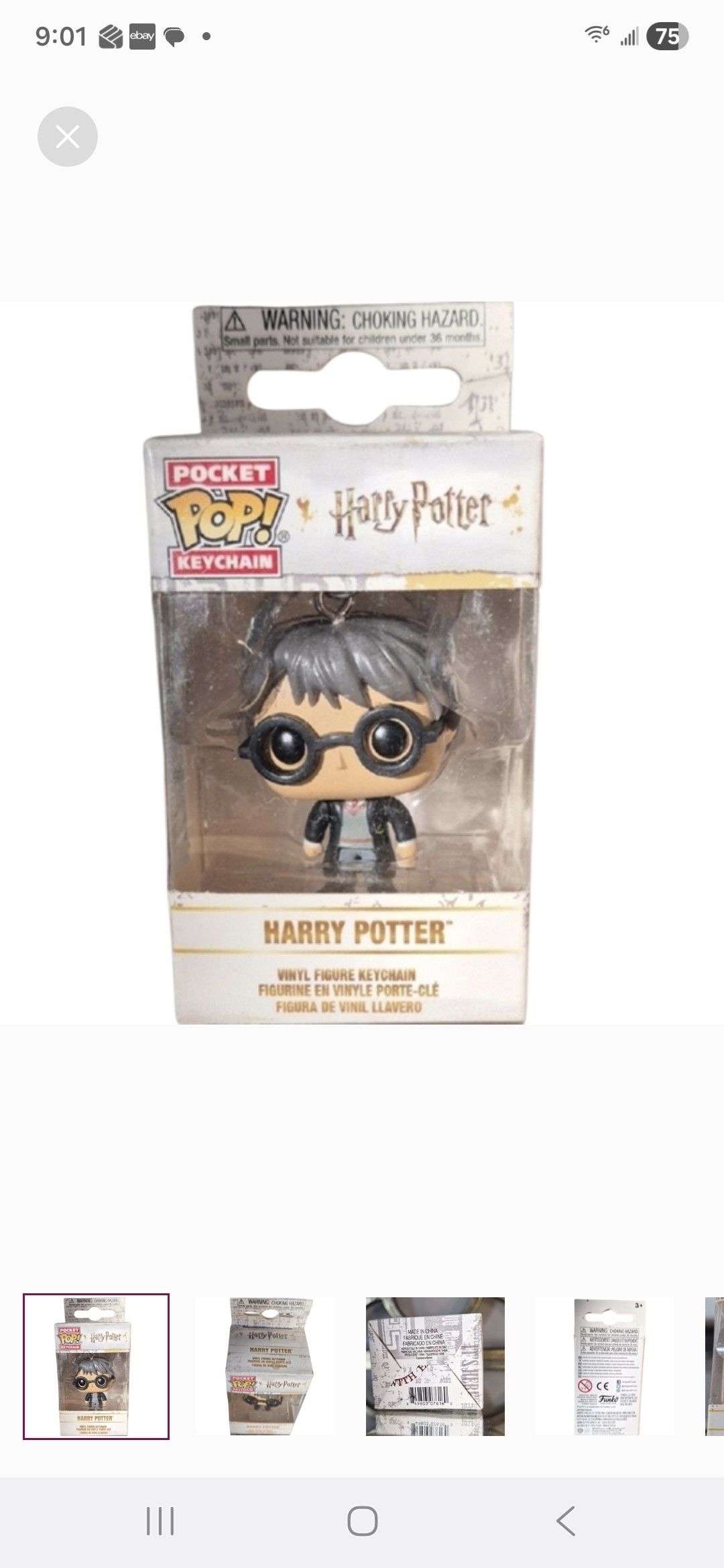 Other Funko × Harry Potter Pocket POP Keychain Size ONE SIZE - 1 Thumbnail