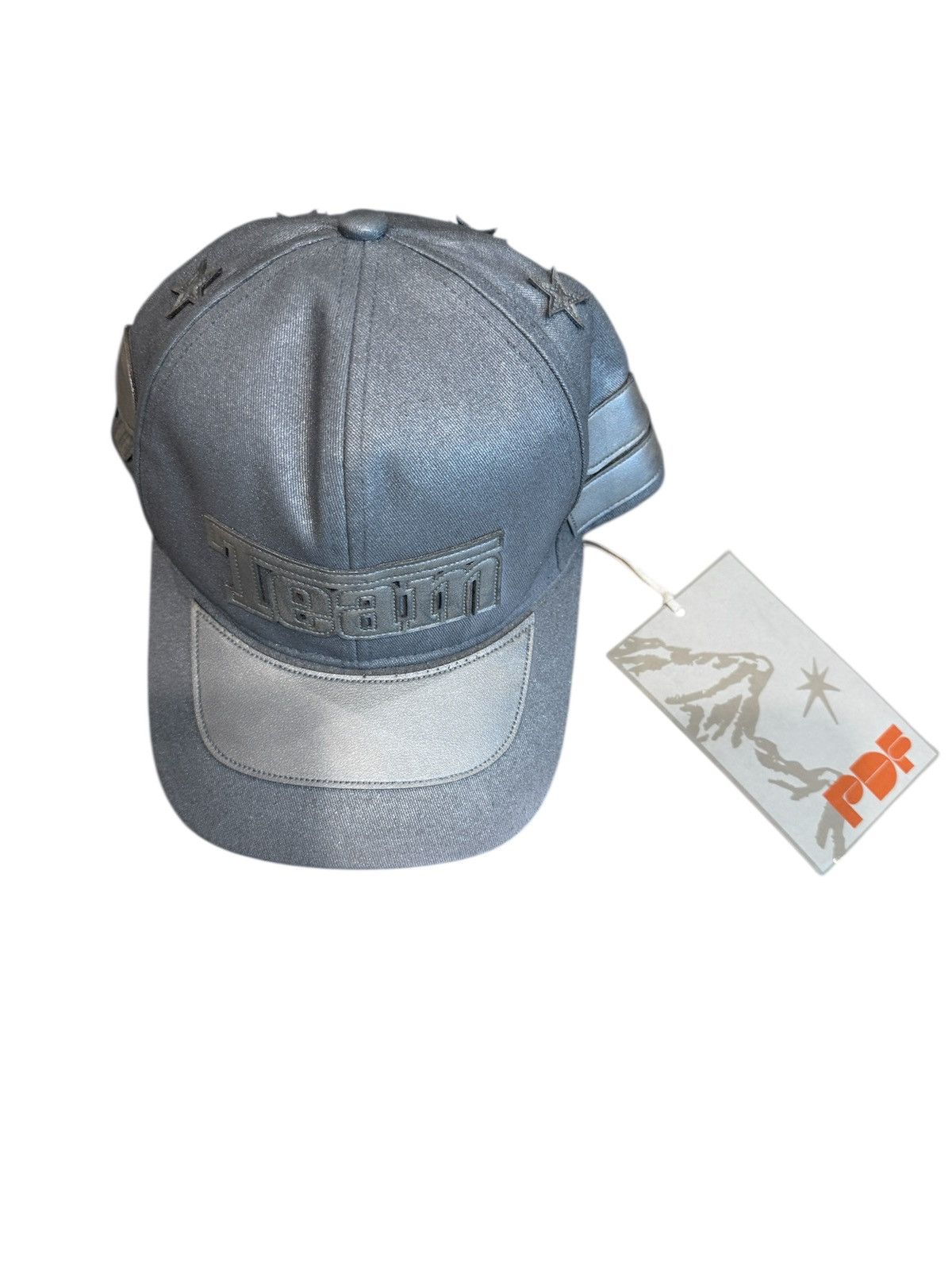 PDF PDF “Team” Racing Silver Hat Size ONE SIZE - 1 Thumbnail