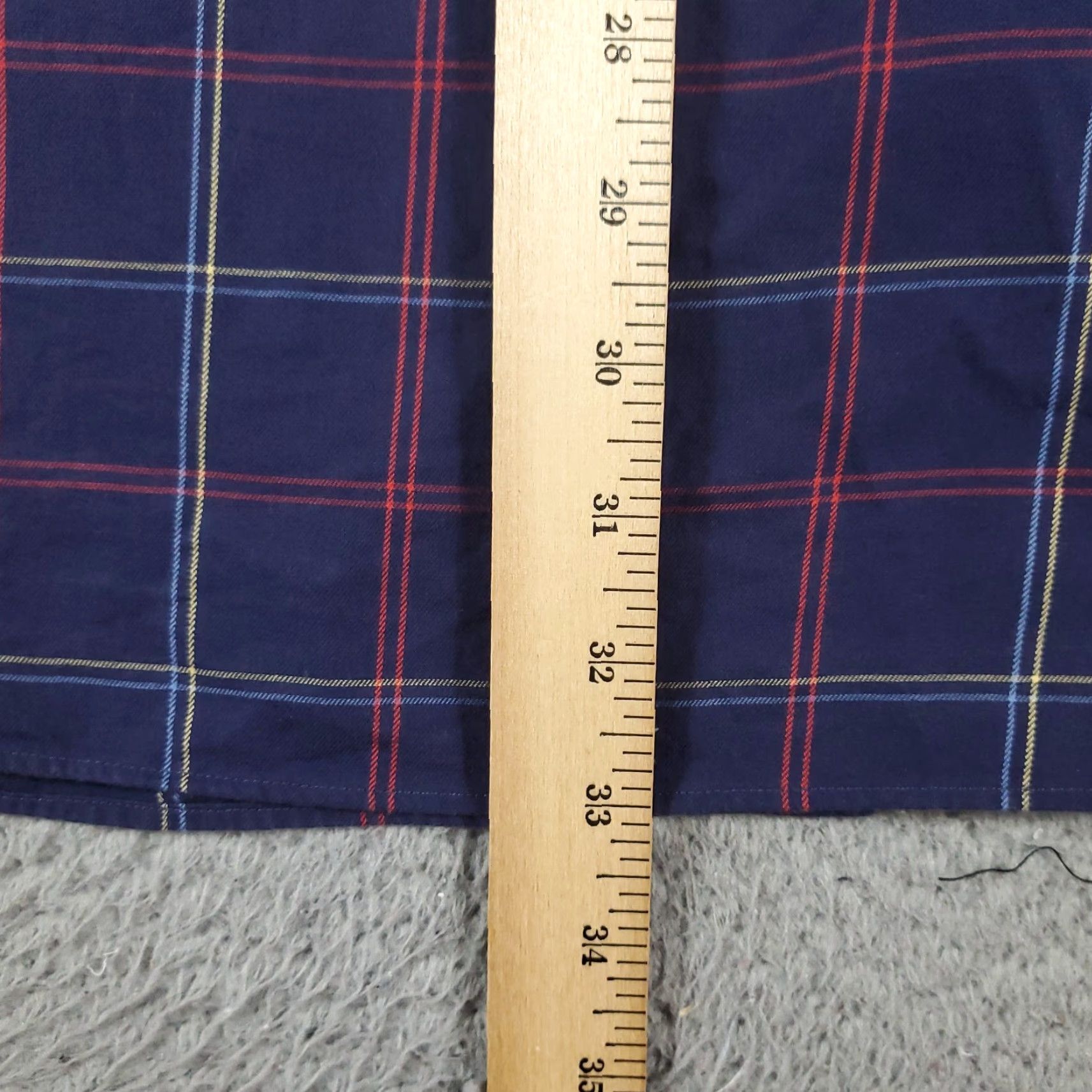 Tommy Hilfiger Tommy Hilfiger Shirt Mens 2XL Purple Plaid Button-Up Long Sleeve Casual Business Formal Party/Cocktail Travel Workwear Size US XXL / EU 58 / 5 - 4 Thumbnail