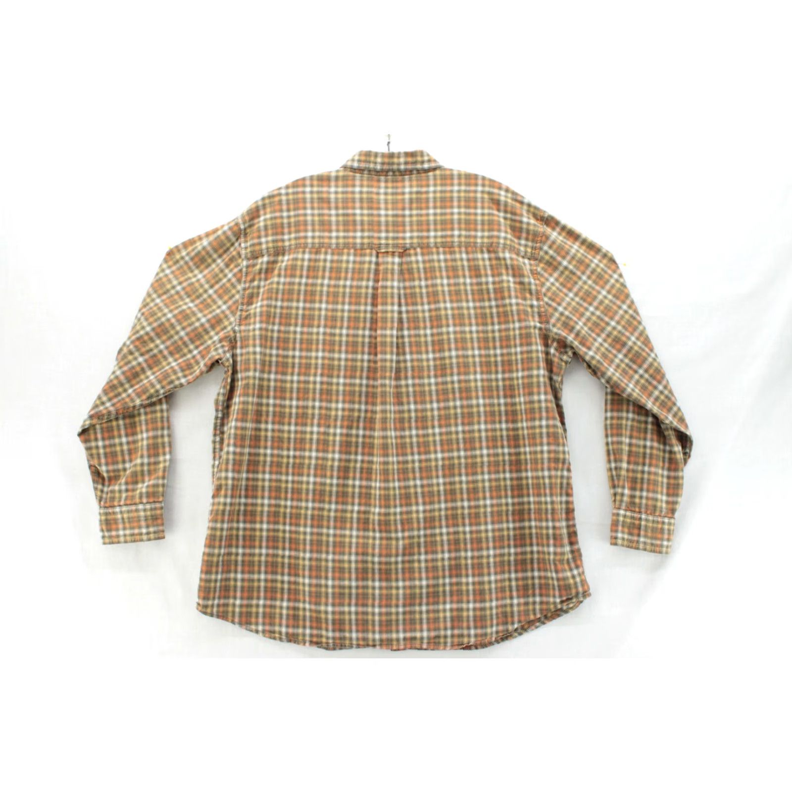 Vintage Woolrich Shirt Mens XL Brown Plaid Button-Down Long Sleeve Outdoors Workwear Size US XL / EU 56 / 4 - 4 Thumbnail
