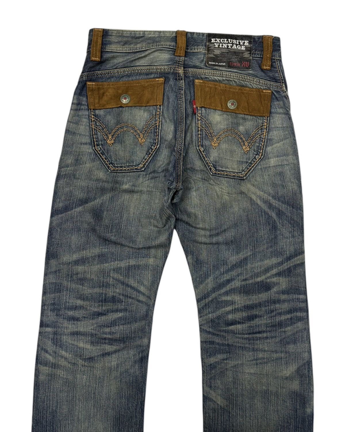 Edwin EDWIN RUSTY BAGGY DISTRESSED DENIM JEANS Size US 33 - 6 Thumbnail