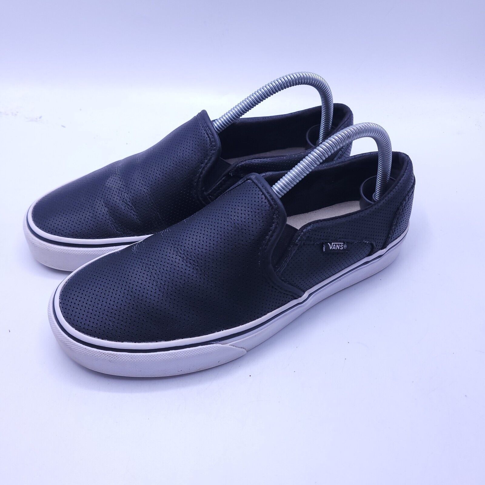 Vans Vans Off the Wall Shoe Womens Size 9 721356 Black White Grailed