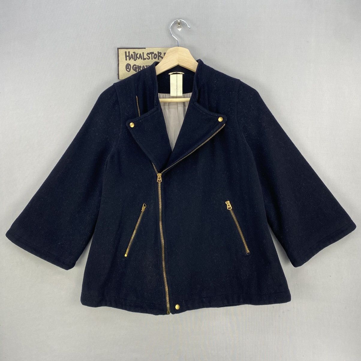 Japanese Brand Vintage 90’s Japanese Brand Wool Jacket Size XXS / US 00 / IT 34 - 1 Thumbnail