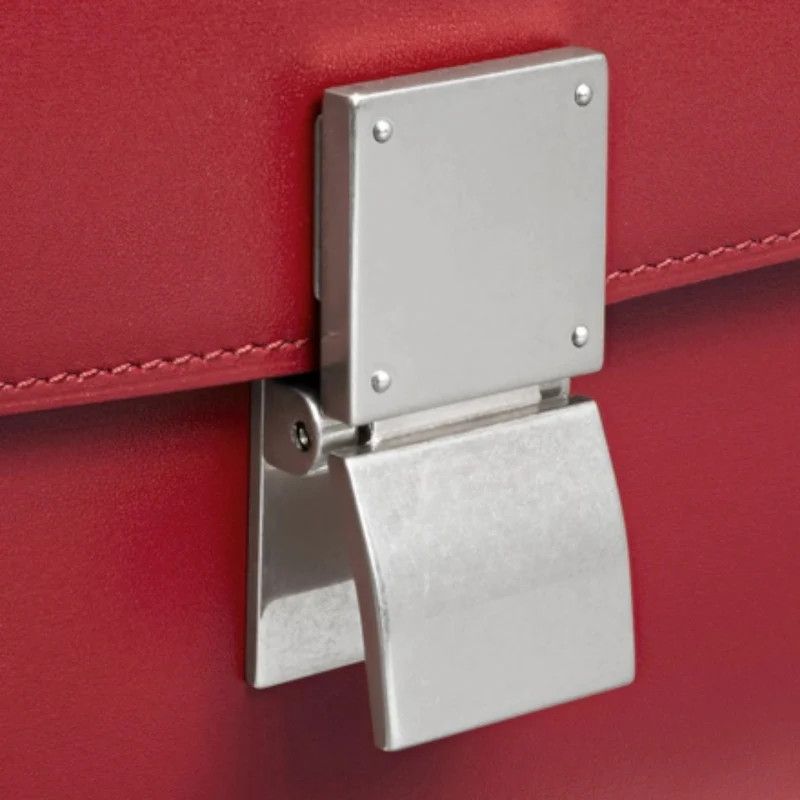 Celine o1w1db10426 Size: OS/Medium Classic Bag in Red Size ONE SIZE - 4 Thumbnail