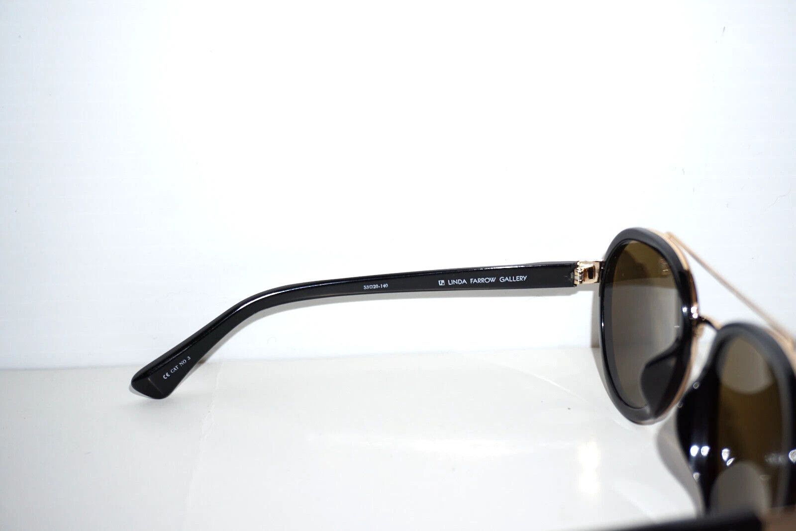 Dries Van Noten Dries Van Noten x Linda Farrow Aviator Sunglasses Size ONE SIZE - 4 Thumbnail