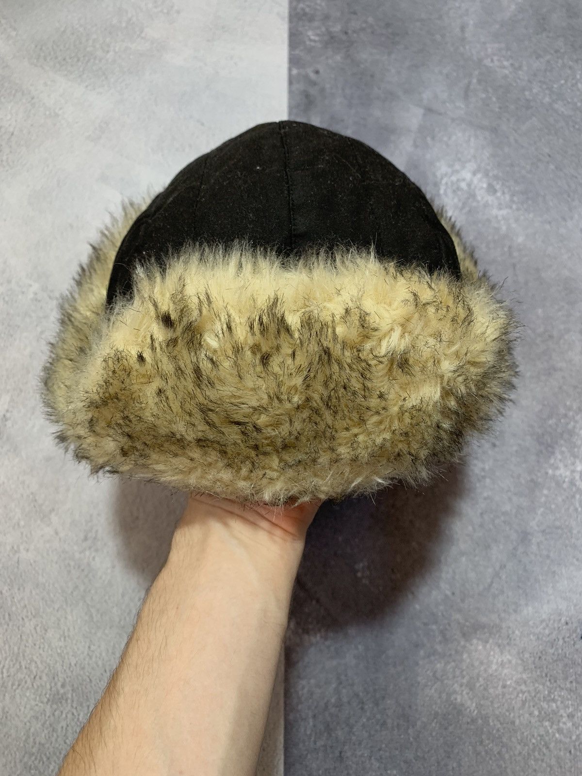 Japanese Brand × Vintage Vintage Y2K Ushanka Trapper faux fur hat streetwear Size ONE SIZE - 7 Thumbnail