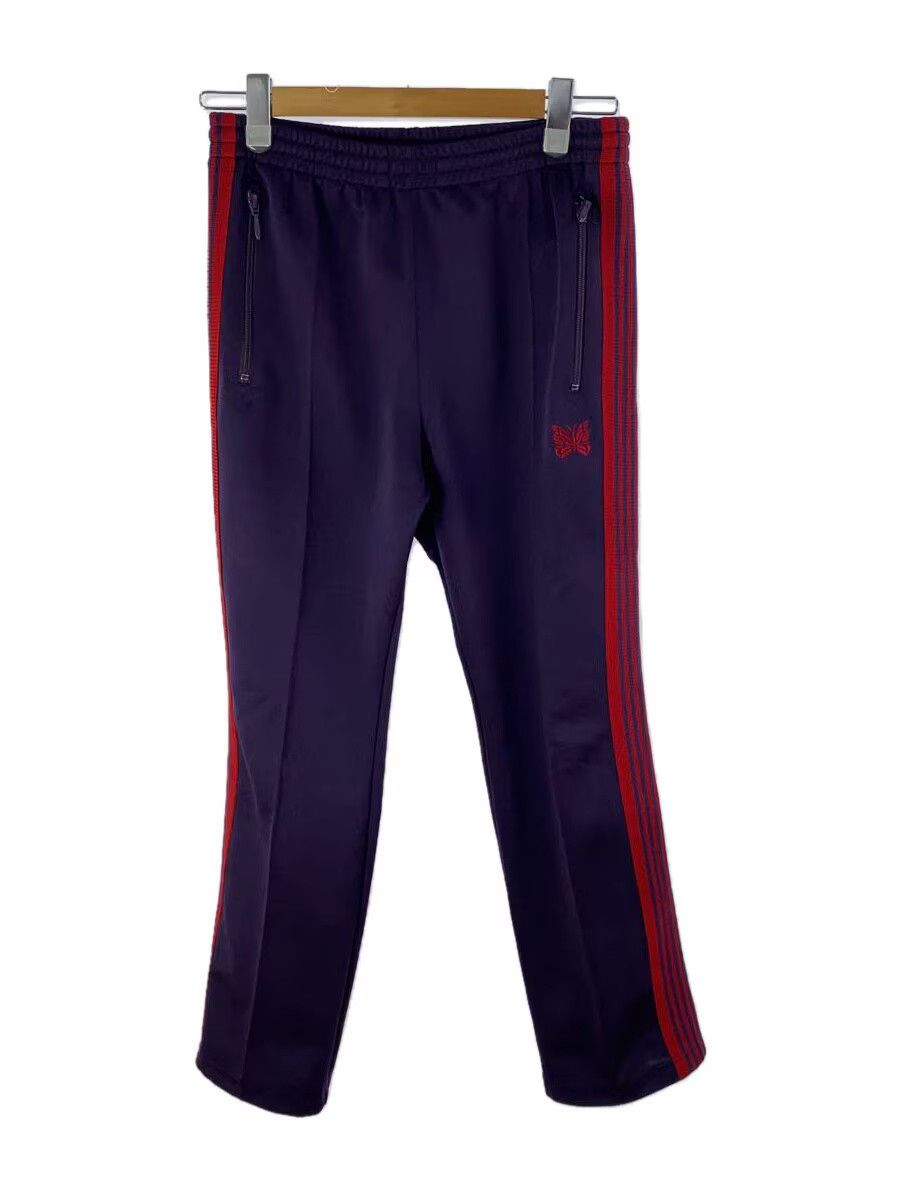 Needles Needles Polyester Track Pants Purple Size US 30 / EU 46 - 1 Thumbnail