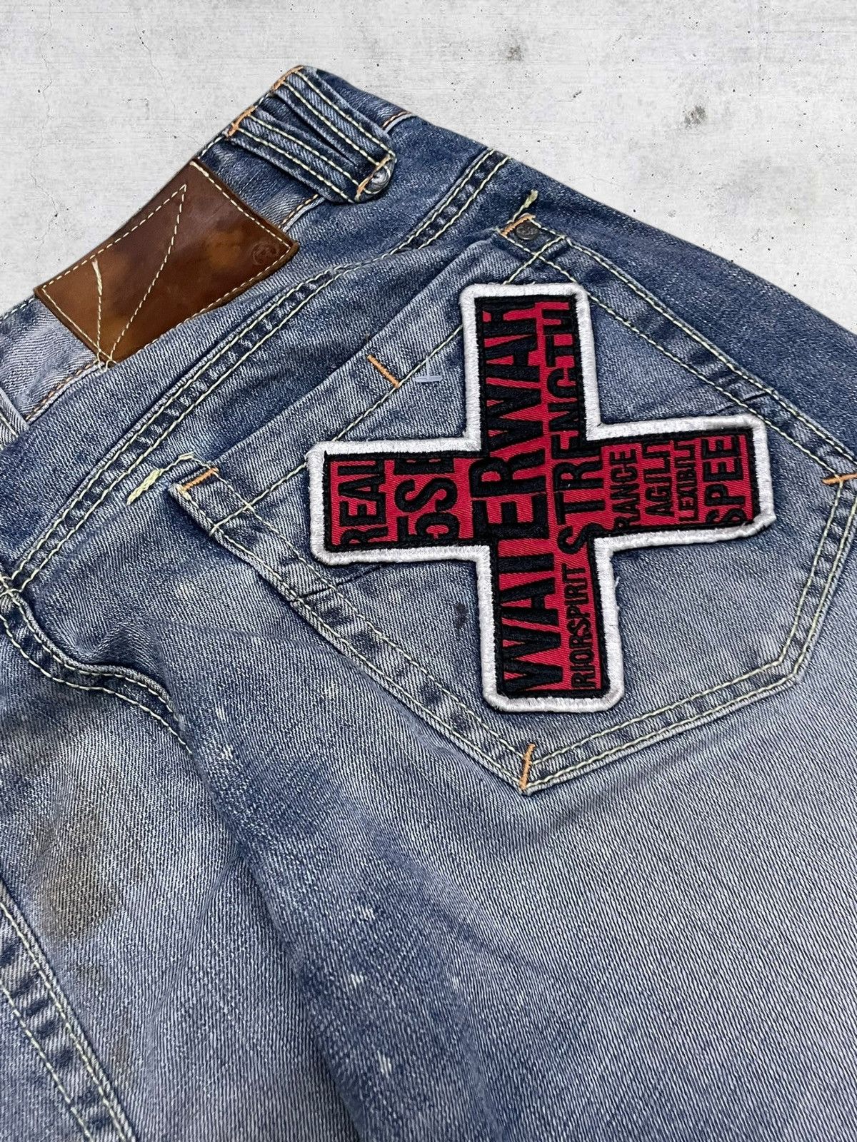 Japanese Brand VINTAGE REAL BVOICE JAPAN DESIGNER 90S OG STREETWEAR PATCH Size US 32 / EU 48 - 18 Thumbnail