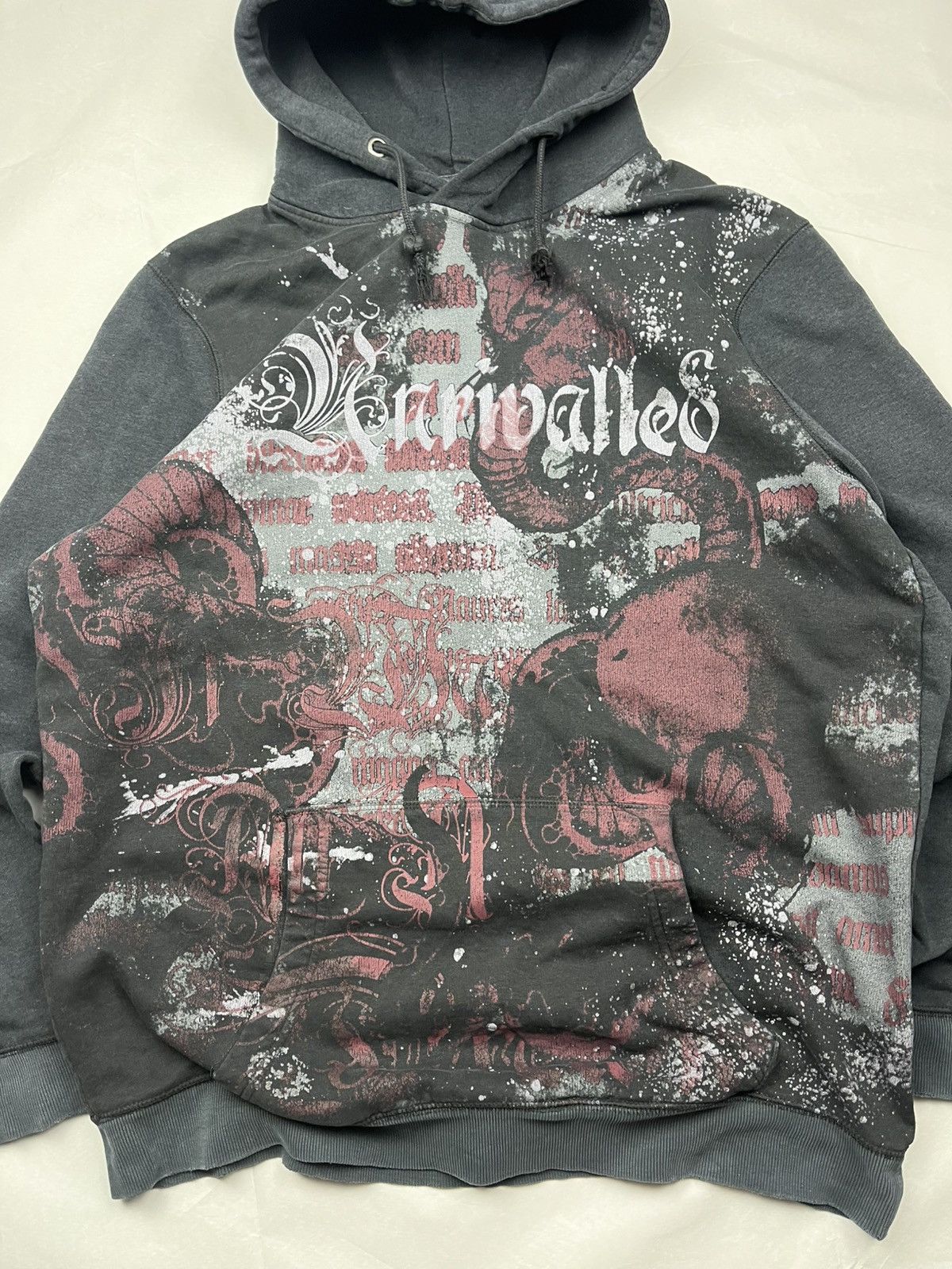 Affliction Y2K Affliction LGB IfSixWasNine Style Zip Hoodie Size US XL / EU 56 / 4 - 4 Thumbnail