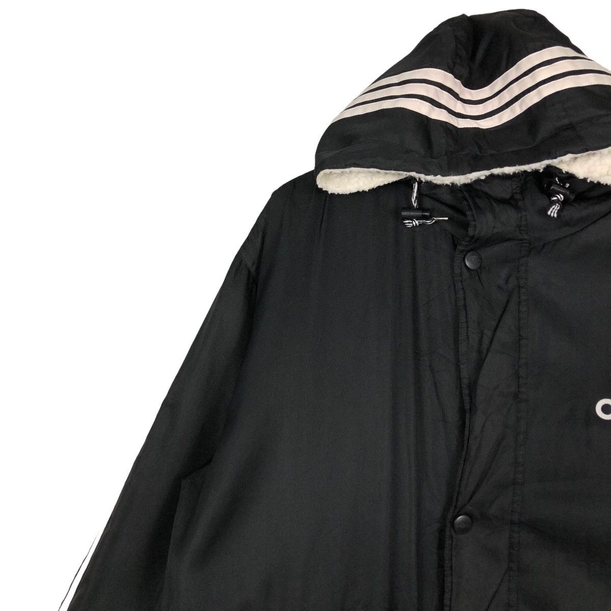 Adidas 🔥Vintage Long Jacket Coach Adidas Big Logo Training Wear Size US L / EU 52-54 / 3 - 7 Thumbnail