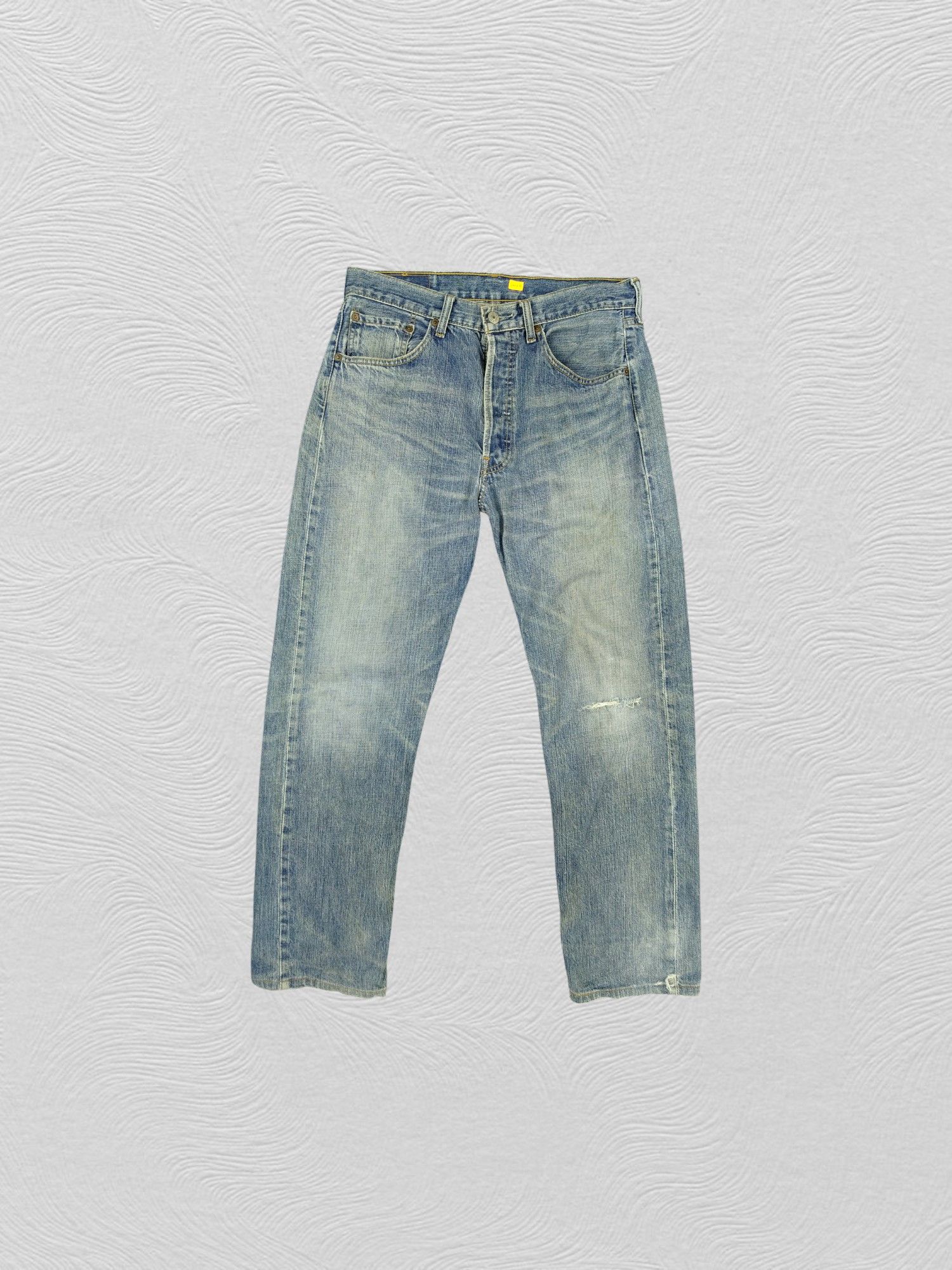 Levi's 90s Vintage Levi's 501 Distressed 31 x 28.5 Denim-JN231 Size US 31 - 1 Thumbnail