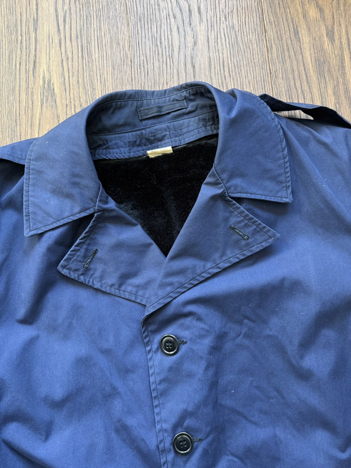 Vintage Vintage US Air Force All Weather Military Navy Trench Coat Size US L / EU 52-54 / 3 - 6 Thumbnail