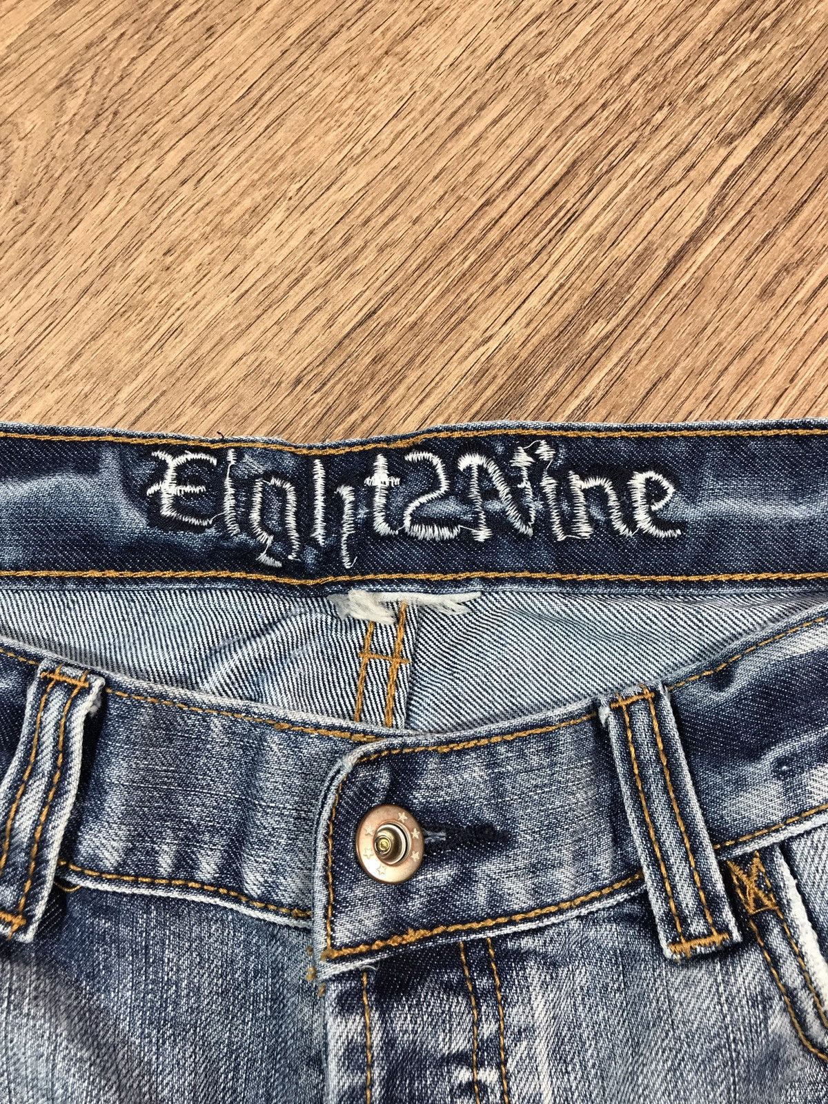 Japanese Brand × Vintage Vintage Denim Pants Double Knee Jeans Size US 36 / EU 52 - 10 Thumbnail