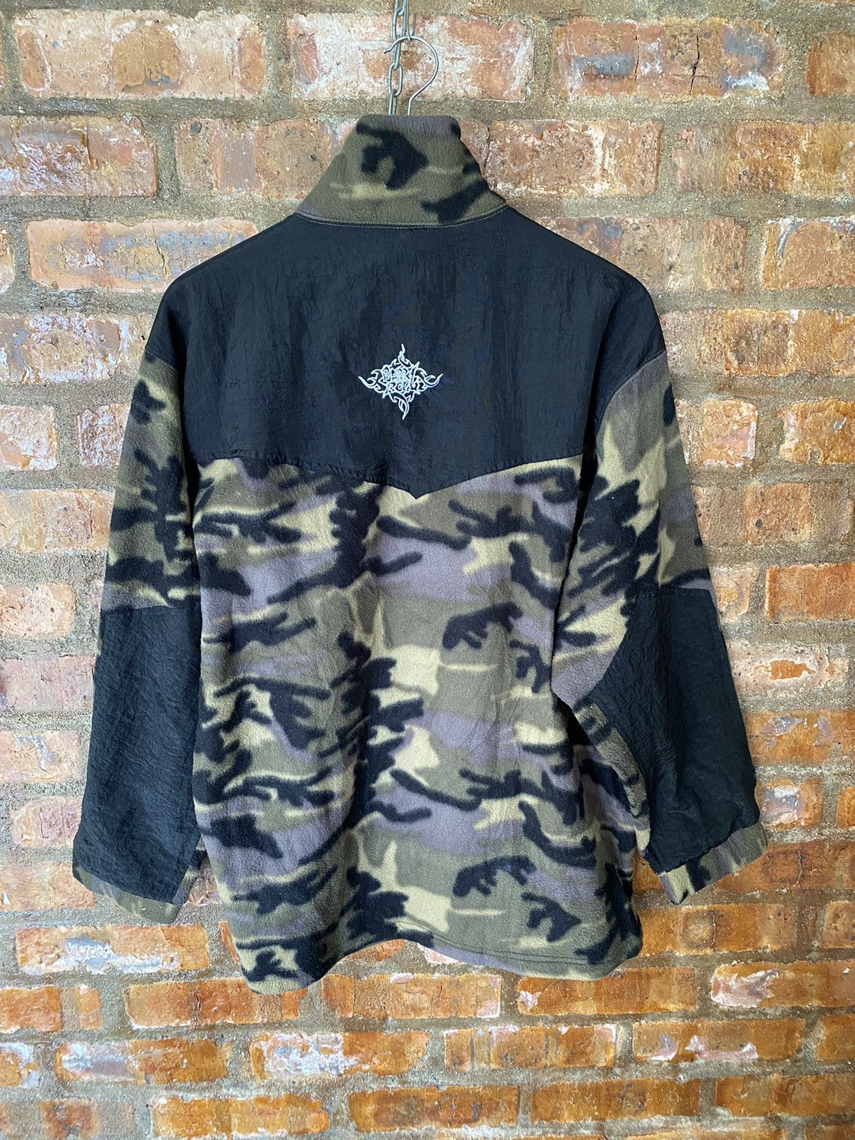Japanese Brand 1990s Makapuu Japan Camo fleece Nylon Size US L / EU 52-54 / 3 - 8 Thumbnail