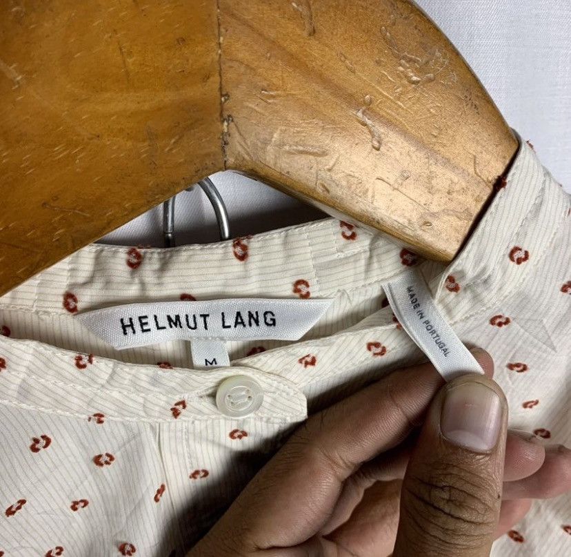 Helmut Lang Helmut Lang Polka Shirt Button Up Size M / US 6-8 / IT 42-44 - 3 Thumbnail