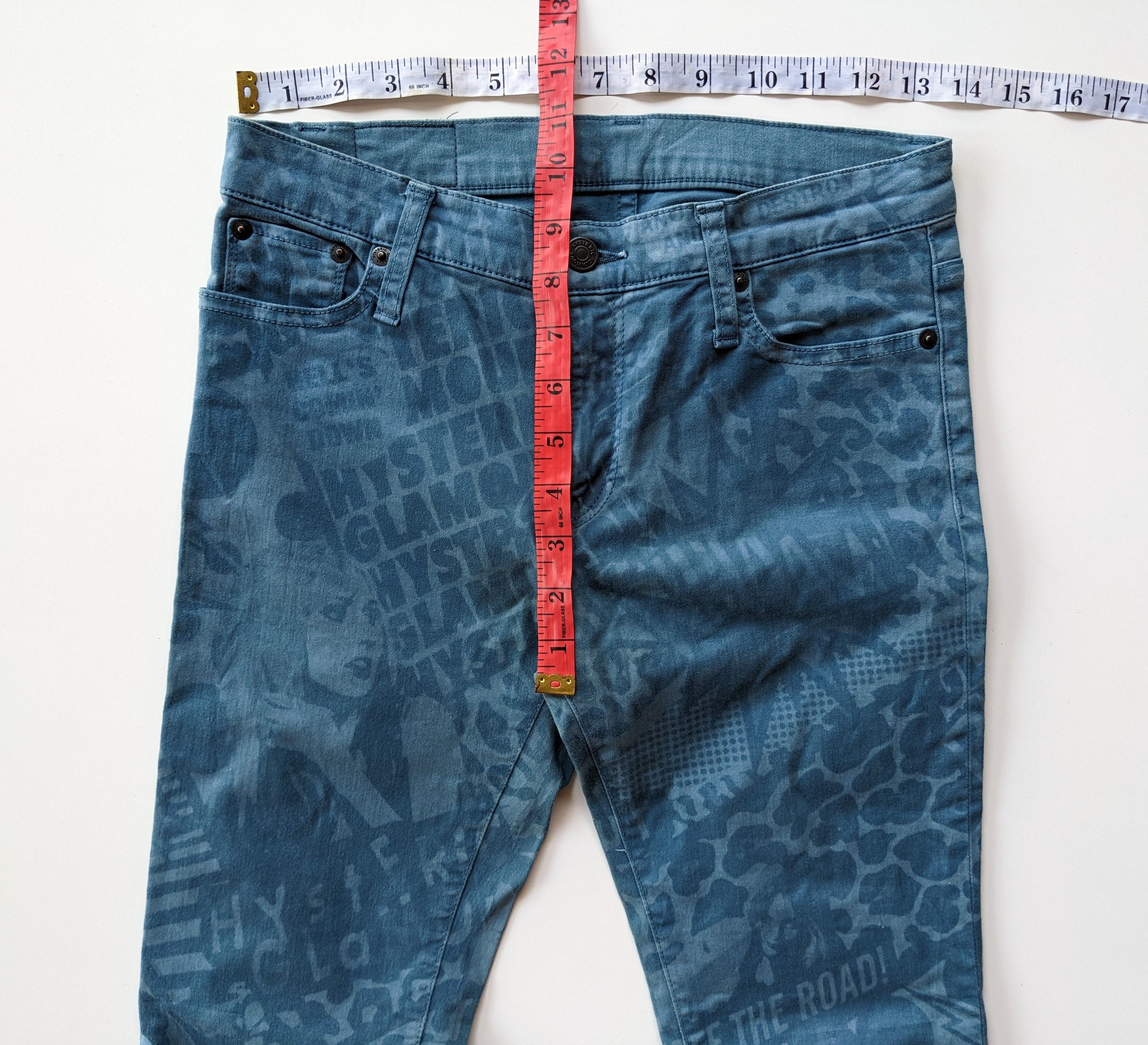 Hysteric Glamour Hysteric Glamour kinky AOP jeans Size 28" / US 6 / IT 42 - 9 Thumbnail