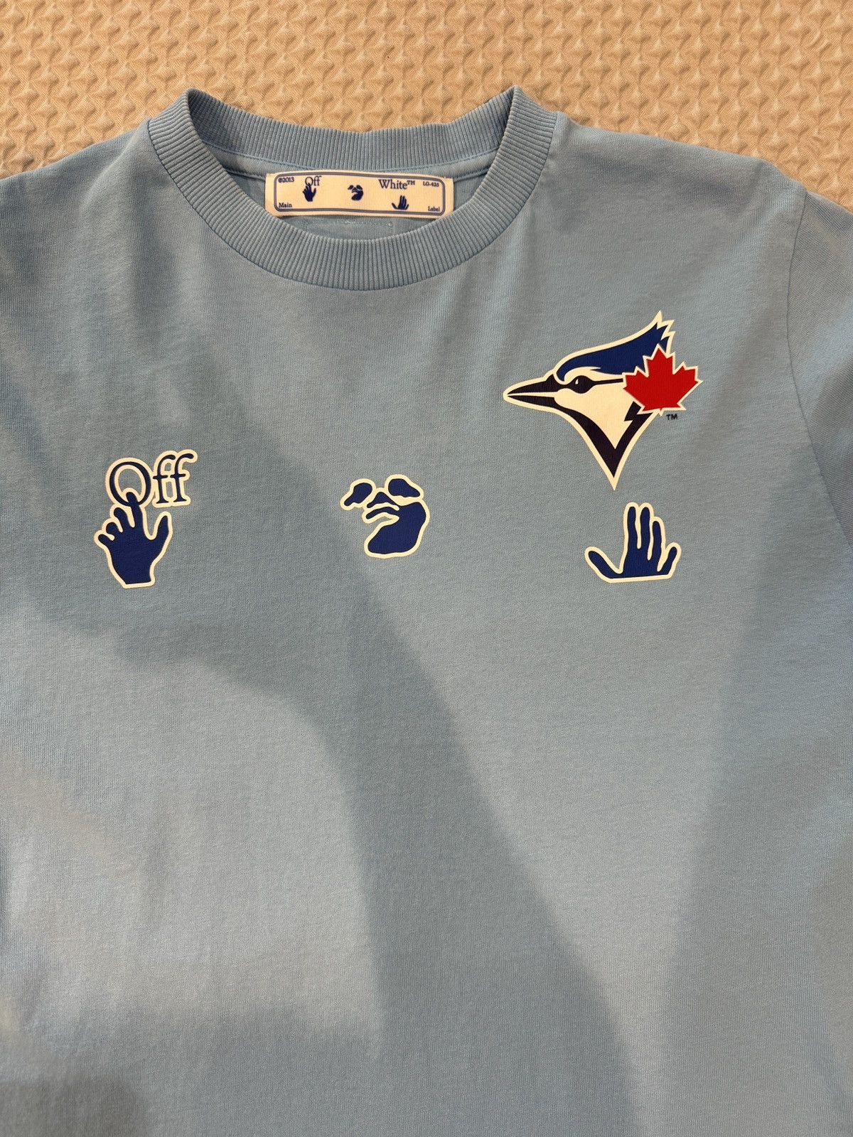 MLB × Off-White MLB X Off White Blue Jays Tee Size US S / EU 44-46 / 1 - 2 Thumbnail