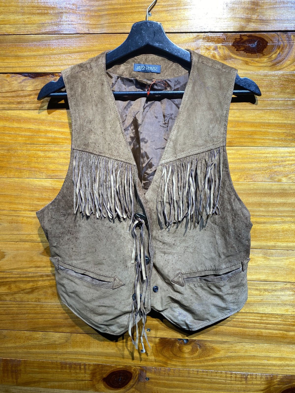 Leather VINTAGE JAZZ HOUSE LEATHER WESTERN STYLE Size US M / EU 48-50 / 2 - 1 Thumbnail
