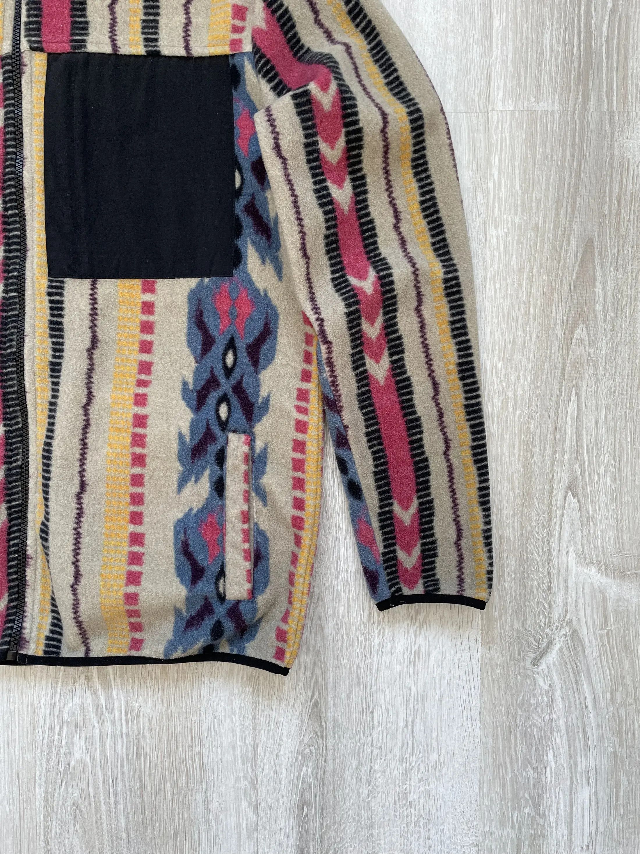 Asos Asos Multicolor Fleece Pockets Jacket Size US S / EU 44-46 / 1 - 4 Thumbnail