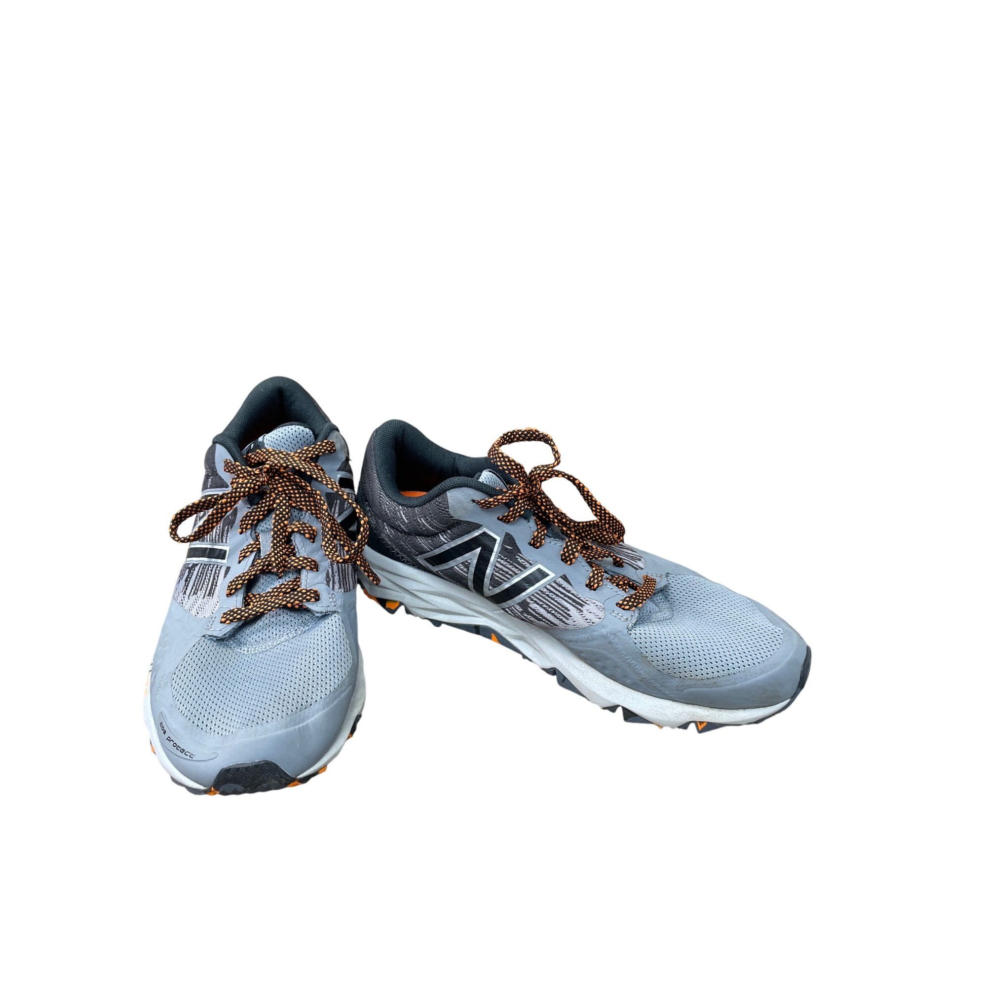 New Balance New Balance Mens 690 V2 Trail Running Shoes Gray/Orange Size Size US 7.5 / EU 40-41 - 1 Thumbnail