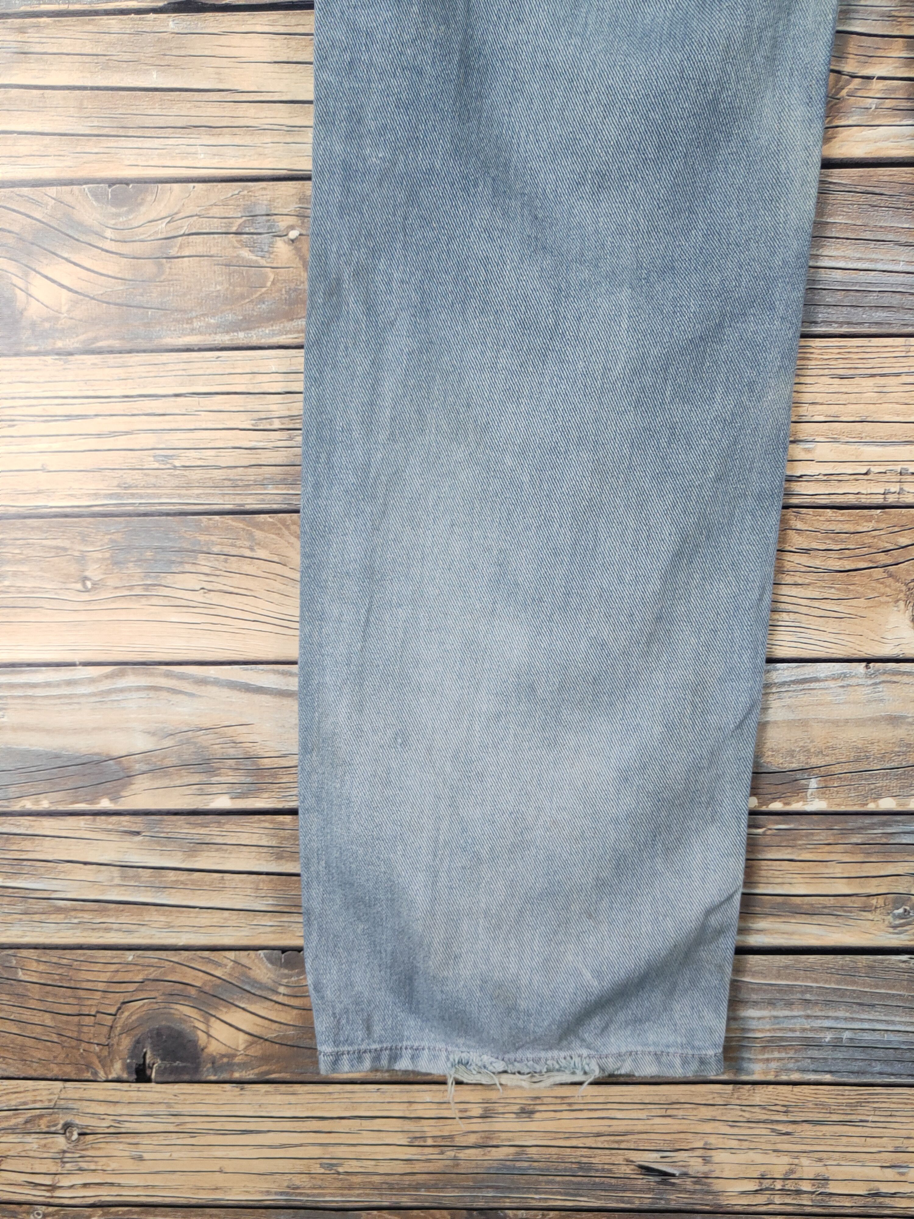 Vintage Wrangler vintage Faded Distressed Ripped denim Jeans #W2061 Size US 30 / EU 46 - 9 Thumbnail
