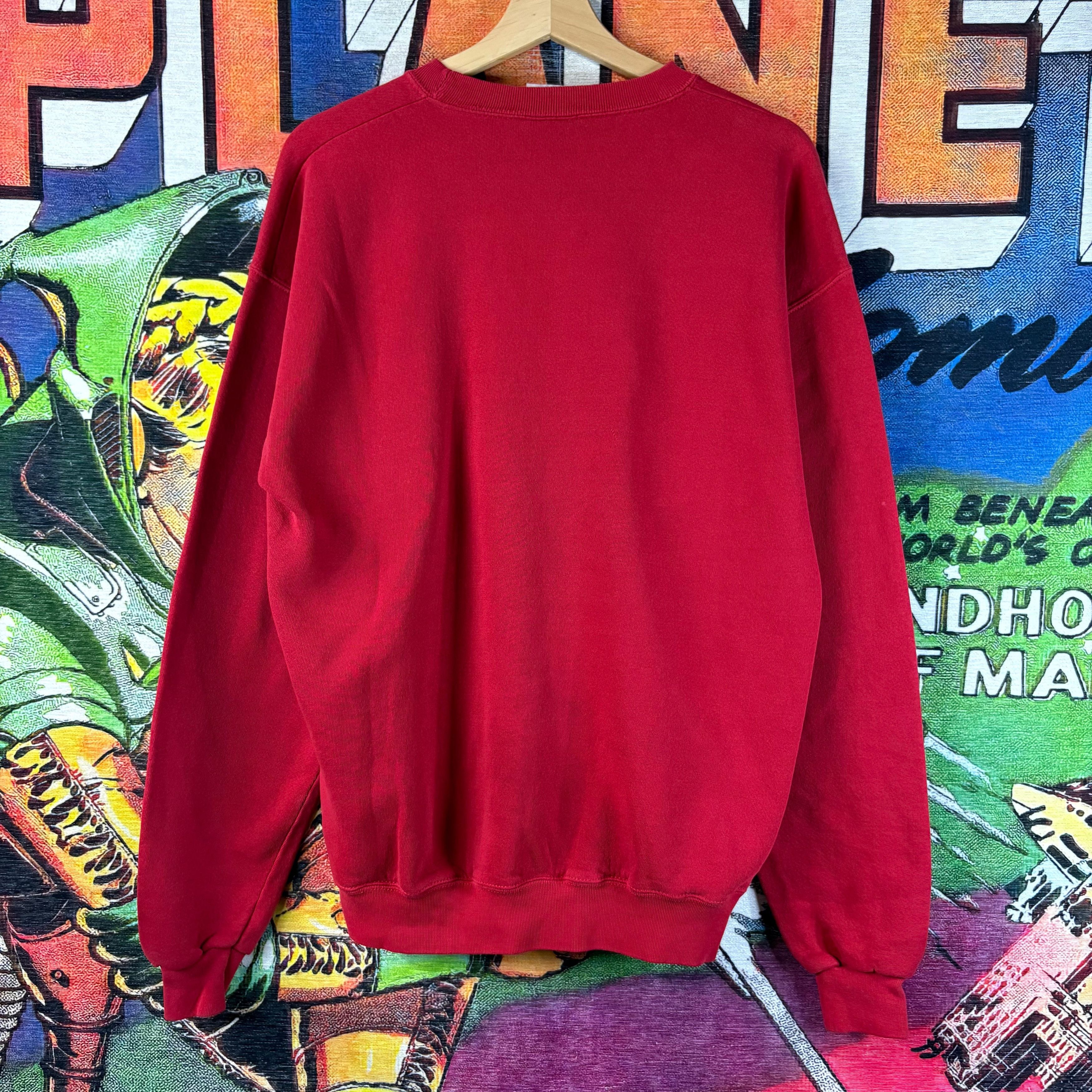 Vintage Vintage 90s Red Ohio State Buckeyes SweatShirt Size Large Size US L / EU 52-54 / 3 - 3 Thumbnail