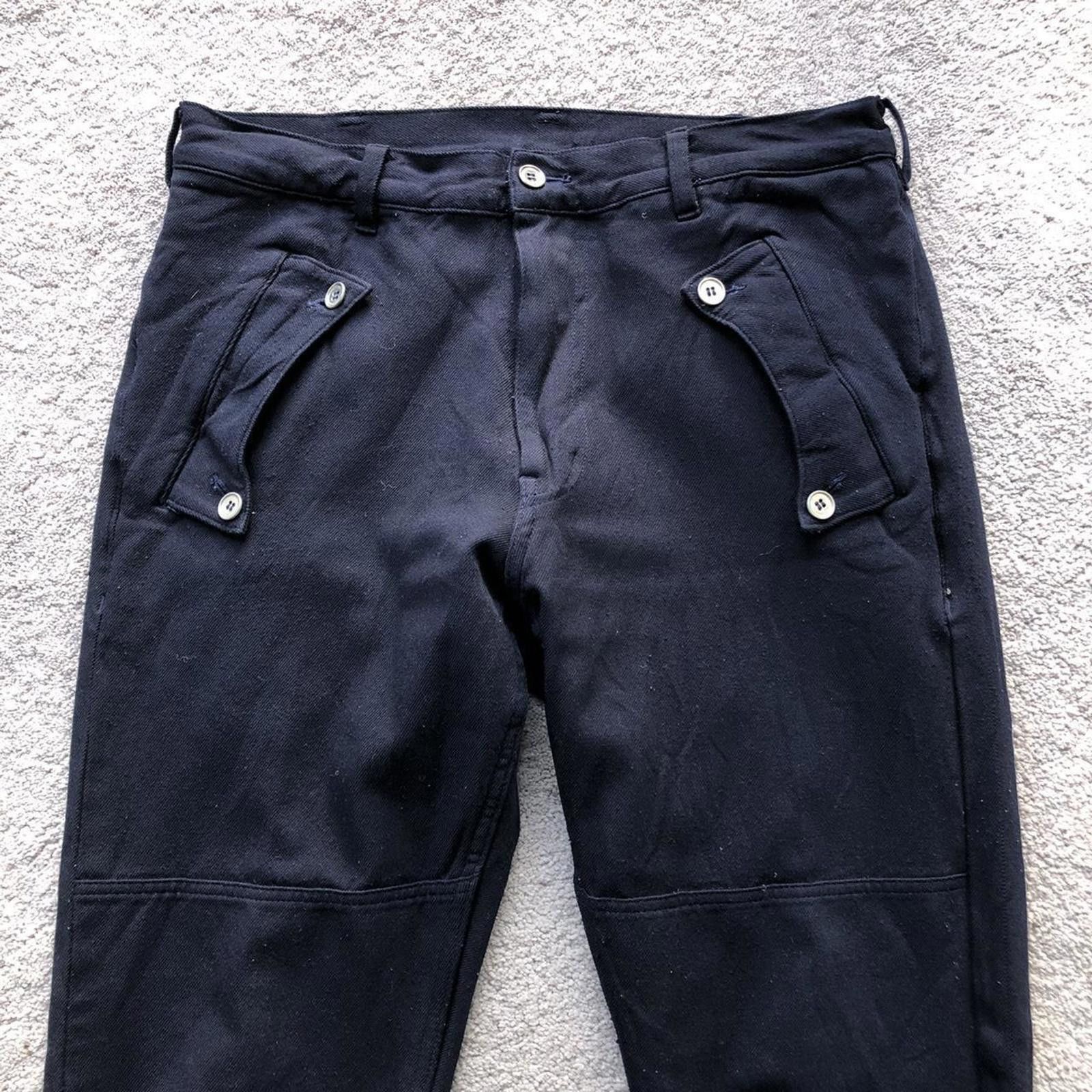 Comme des Garcons Comme Des Garcons Homme Plus AD2006 Wool Double Knee Trouser Size US 30 / EU 46 - 2 Thumbnail