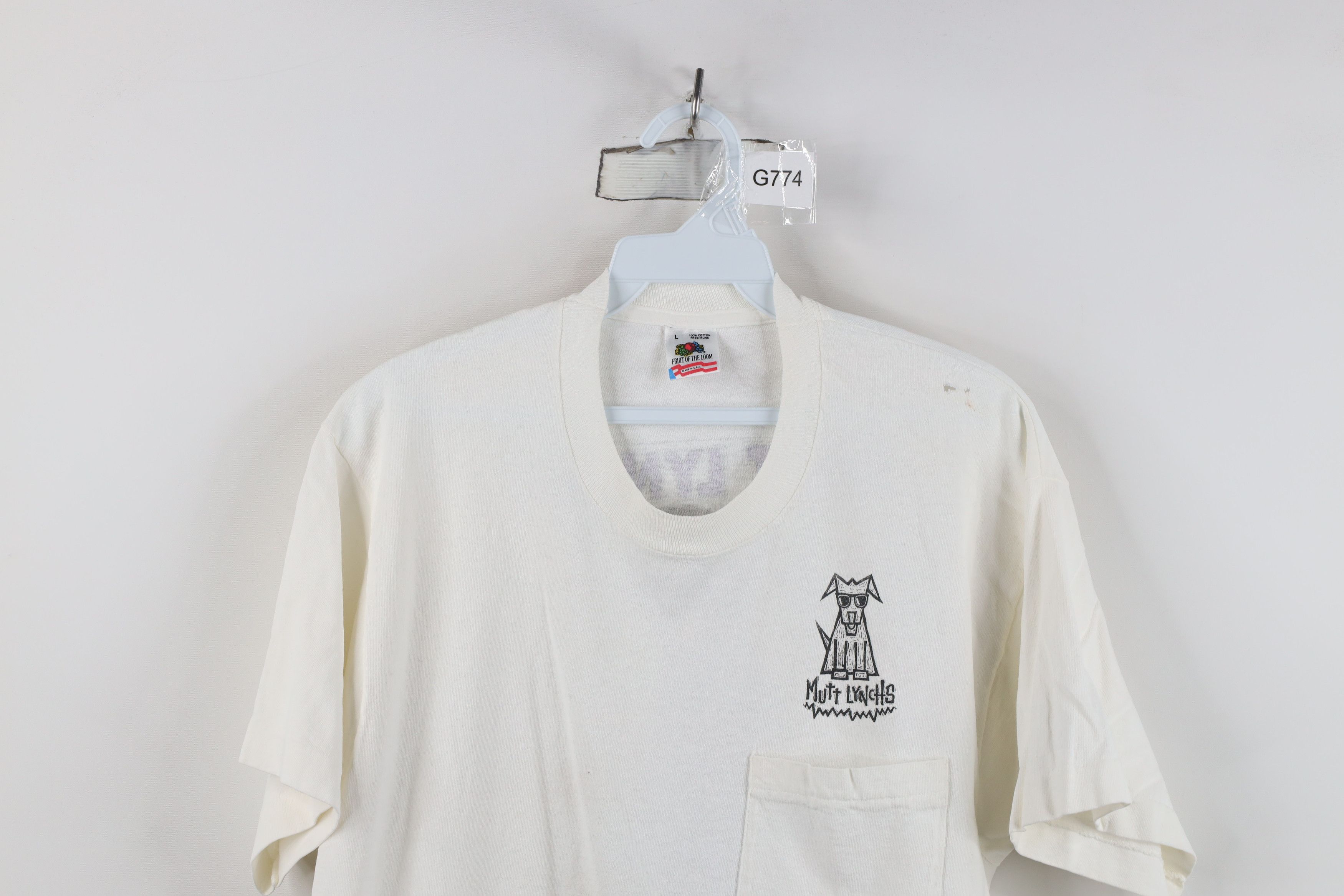 Vintage Vintage 90s Streetwear Mutt Lynch Newport Beach T-Shirt USA Size US L / EU 52-54 / 3 - 2 Thumbnail