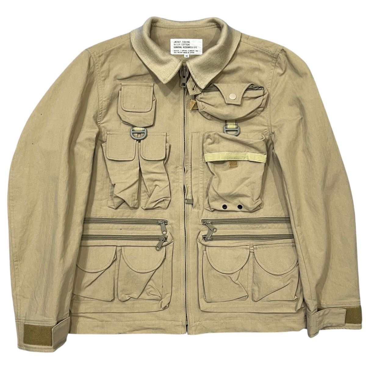 General Research GENERAL RESEARCH 2002SS STYLE1013 Fishing Multi Cargo Jacket Size US M / EU 48-50 / 2 - 1 Thumbnail