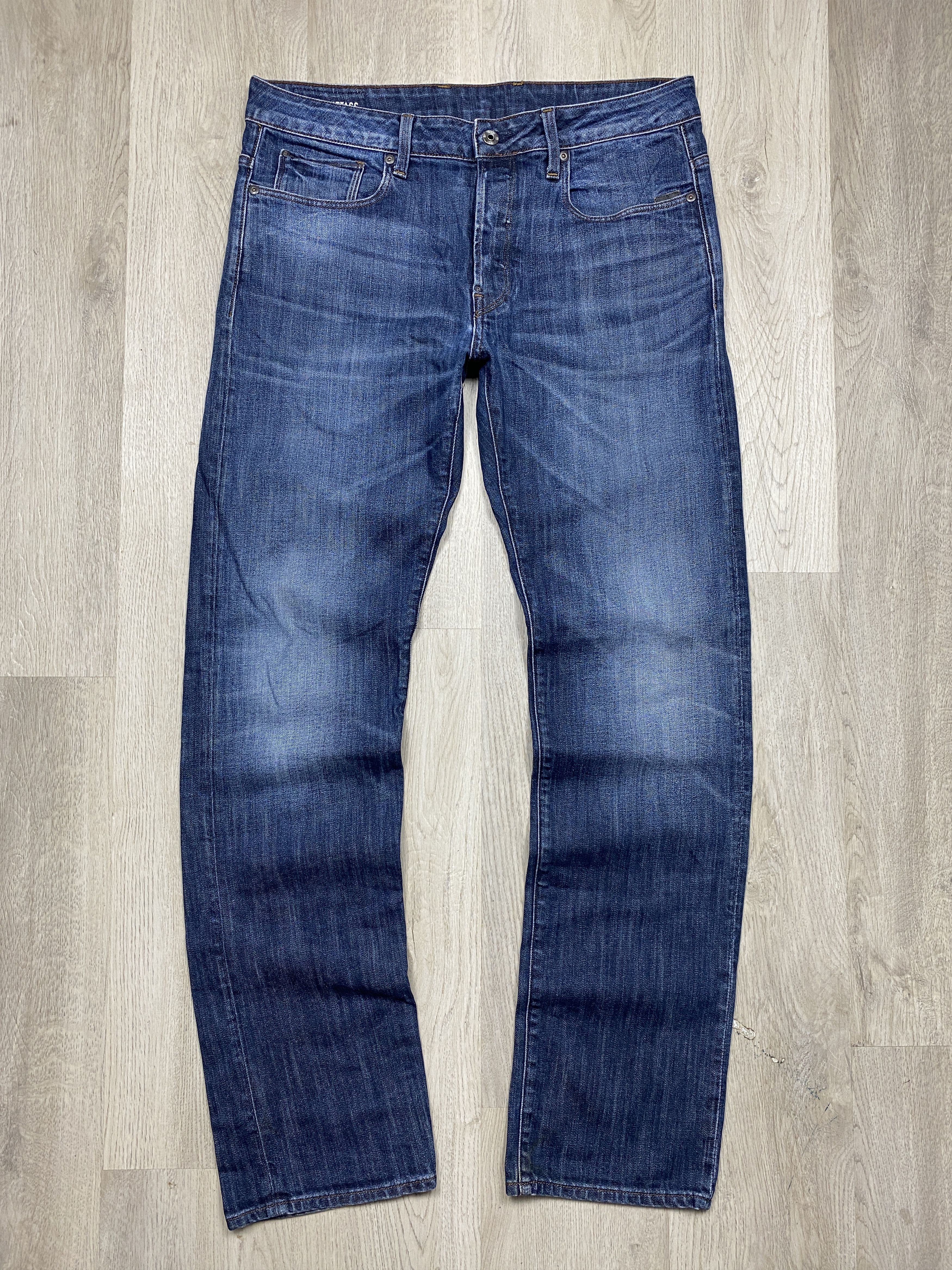 G-Star G Star Raw Vintage Mens Attacc Straight Denim Pants Jeans Size US 34 / EU 50 - 1 Thumbnail