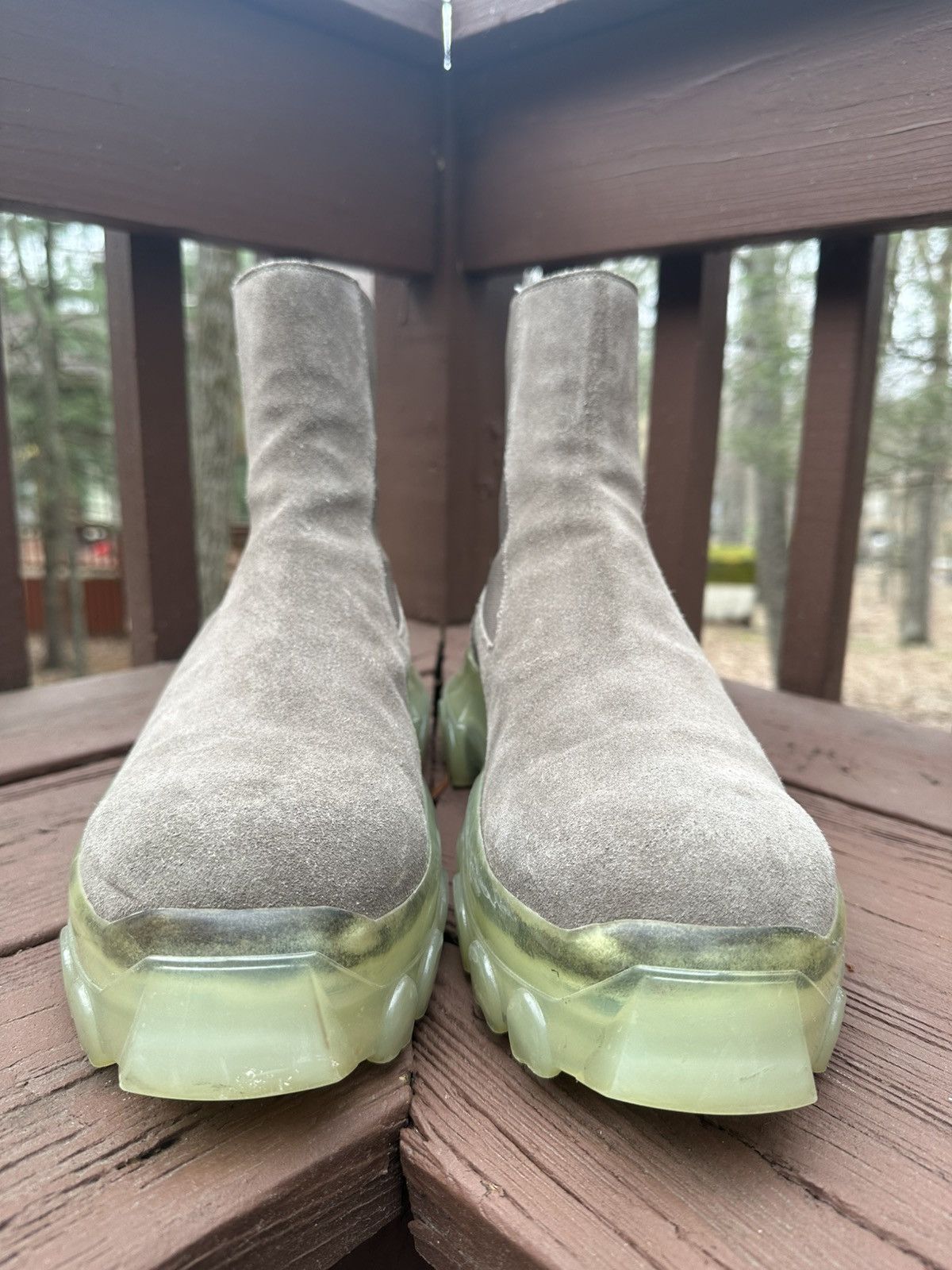 Rick Owens Rick Owens Bozo Tractor Beetle Boots Size US 13 / EU 46 - 10 Thumbnail