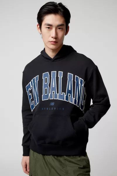 New Balance New Balance Varsity Collegiate Oversized Hoodie 90s Y2K Size US XS / EU 42 / 0 - 8 Thumbnail
