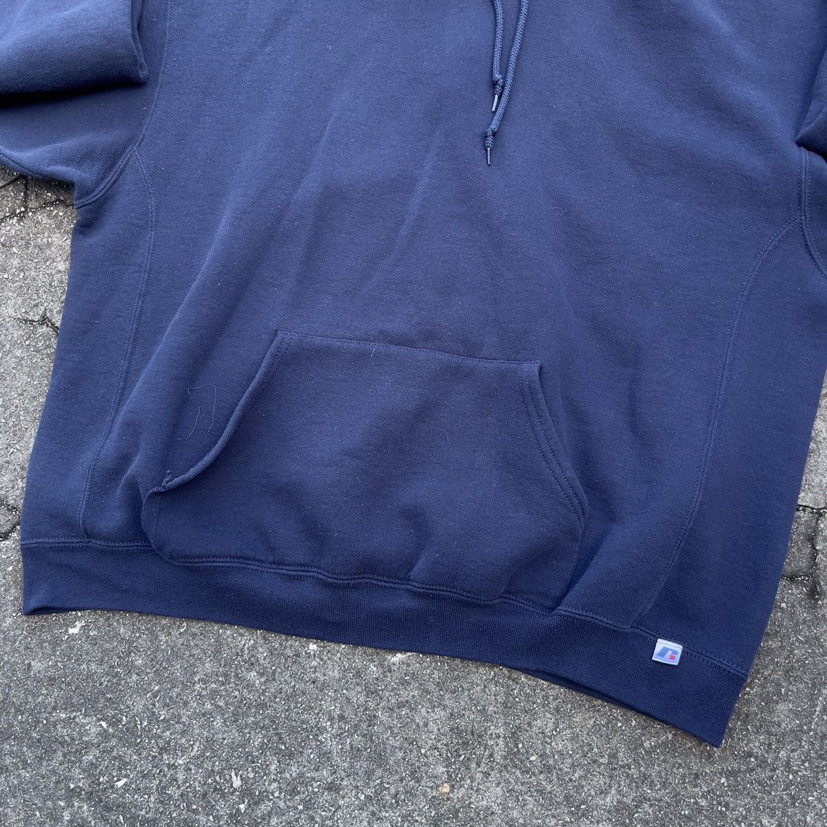 Russell Athletic × Vintage Vintage Thrashed Y2K RUSSELL ATHLETIC Hoodie Size US XXL / EU 58 / 5 - 3 Thumbnail