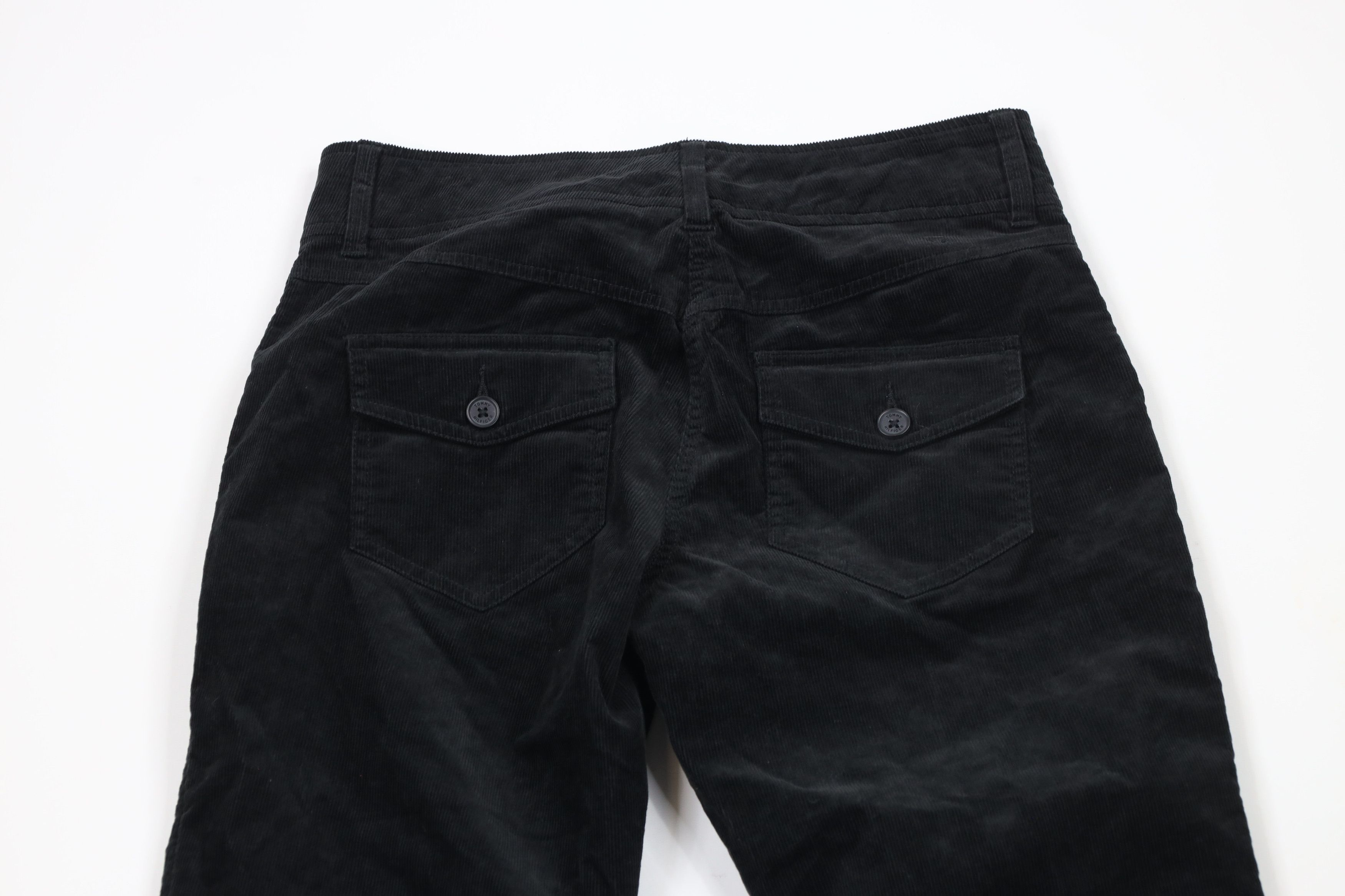 Tommy Hilfiger × Vintage Vintage 90s Y2K Tommy Hilfiger Wide Leg Corduroy Pants Size 32" / US 10 / IT 46 - 12 Thumbnail