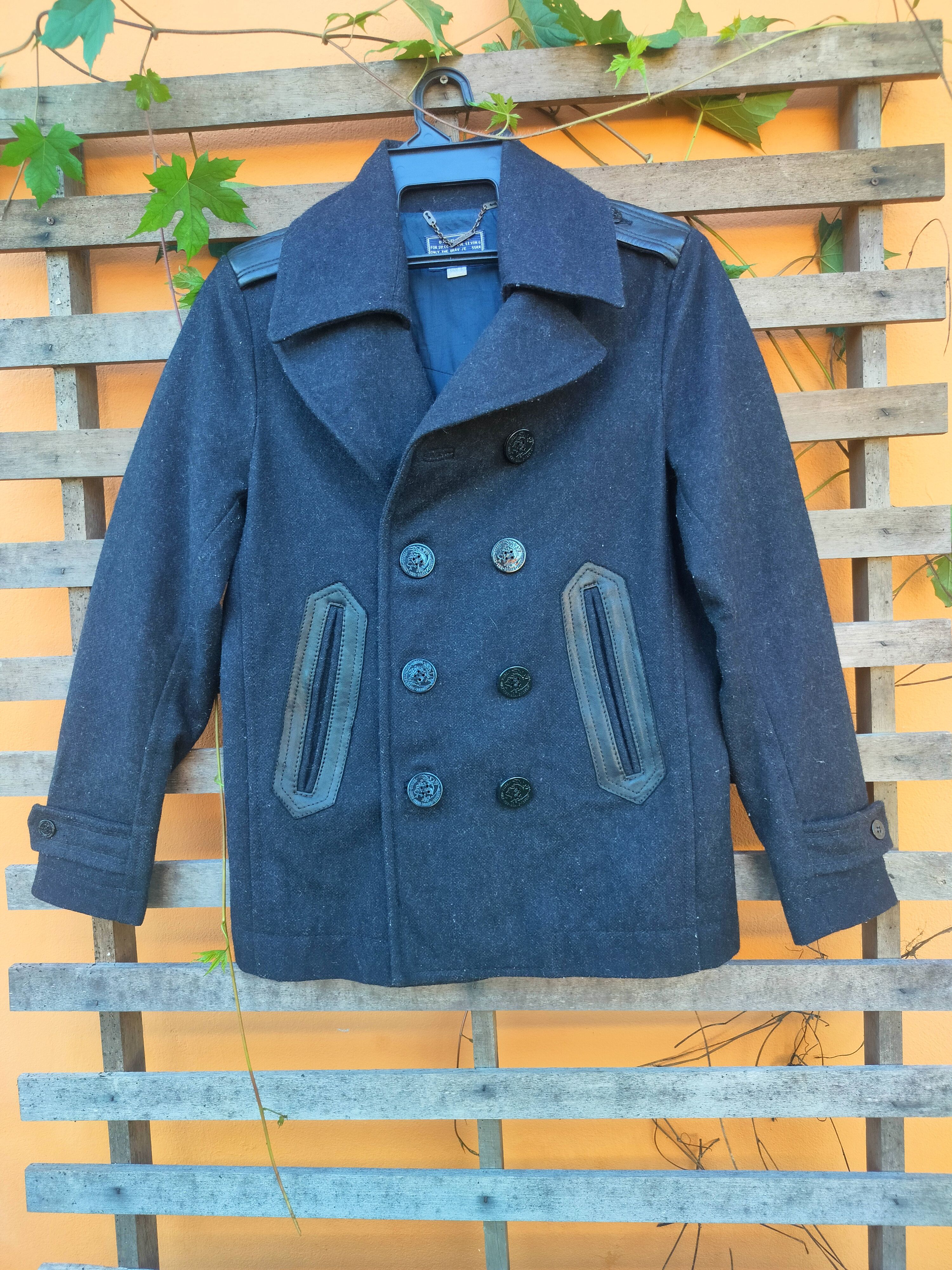 Diesel DIESEL WOOL PEACOAT Size US S / EU 44-46 / 1 - 2 Thumbnail