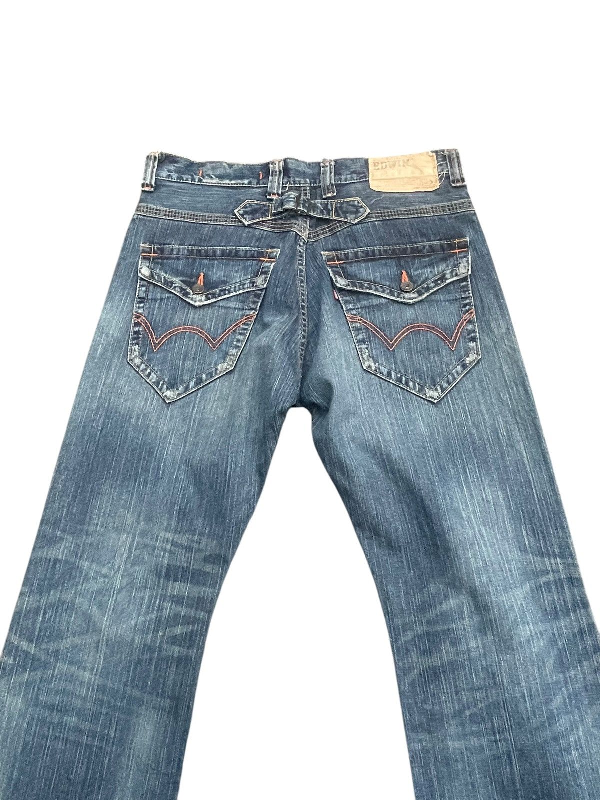 Edwin Vintage Edwin 401XVS Flare Distresed Size US 36 / EU 52 - 10 Thumbnail